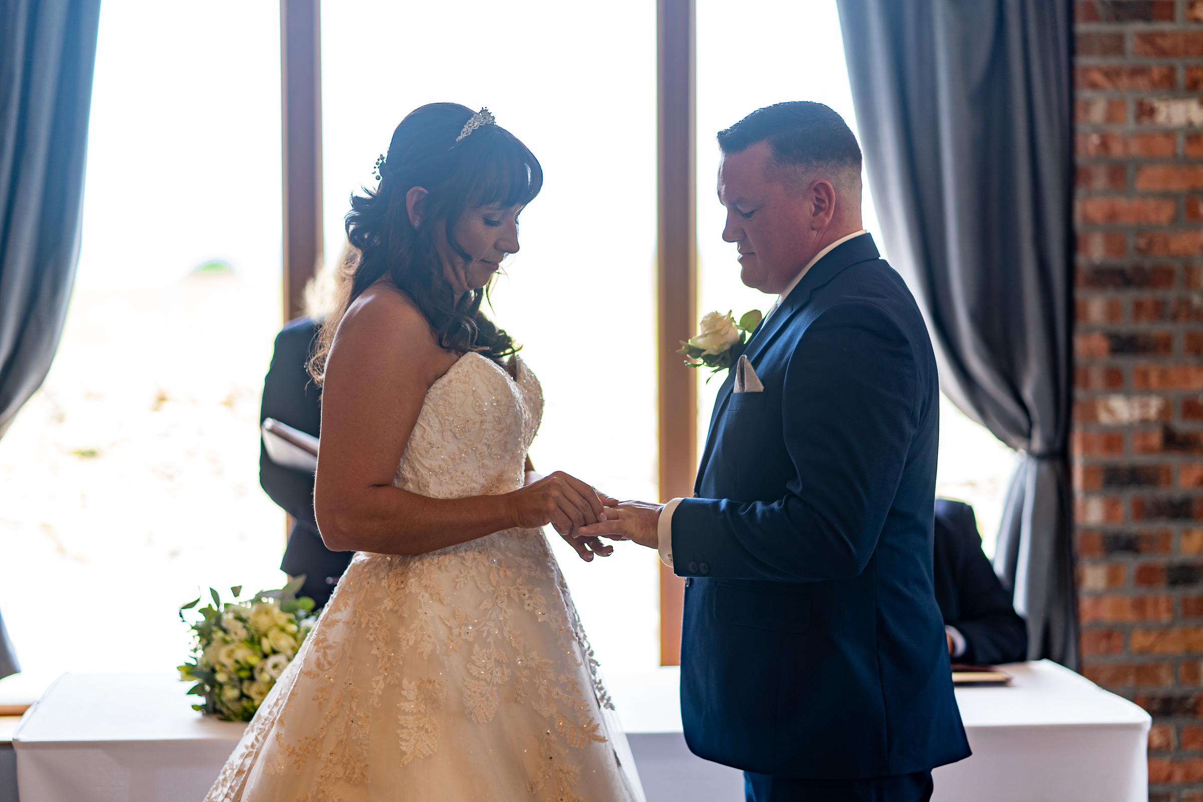 Wedding Ceremony at The Hunstman Inn
