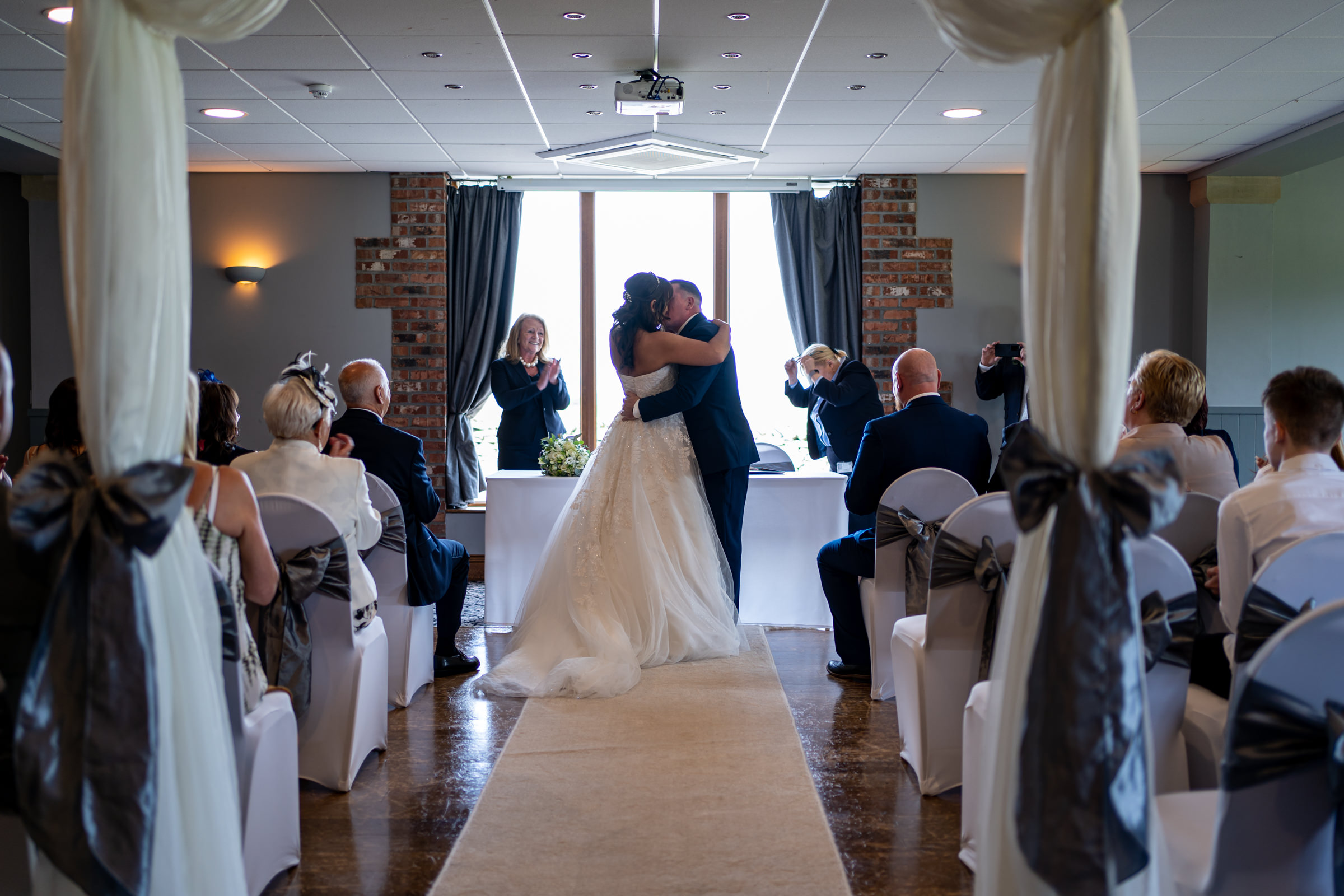 Wedding Ceremony at The Hunstman Inn