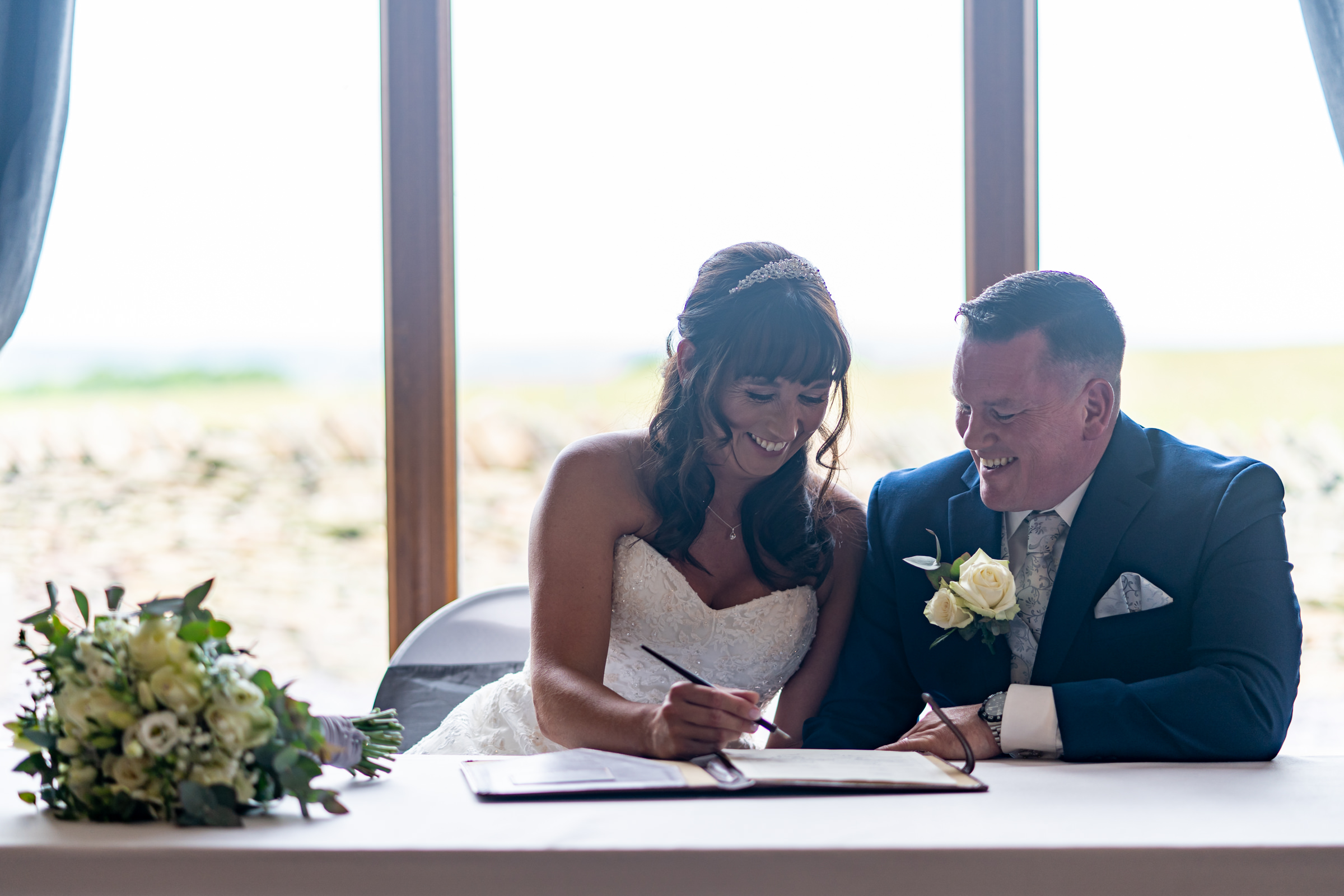 Wedding Ceremony at The Hunstman Inn
