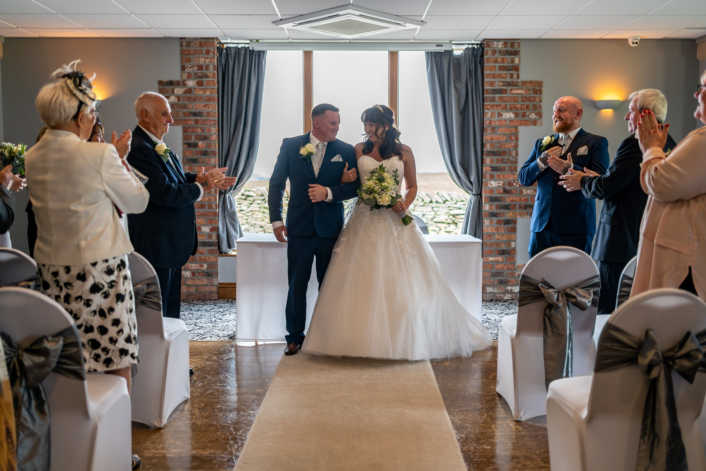 Wedding Ceremony at The Hunstman Inn