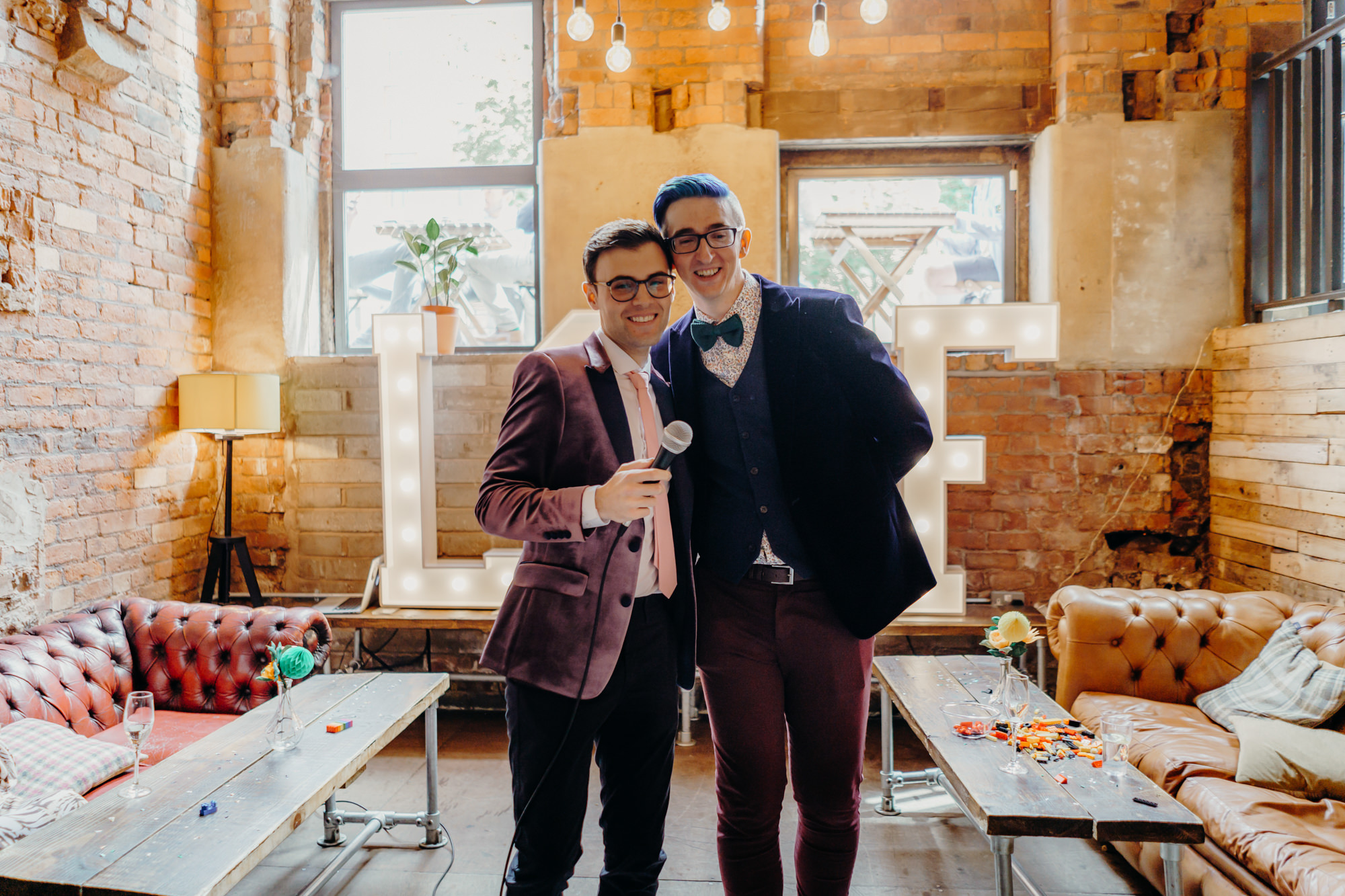Reception at Seven Brothers, Ancoats
