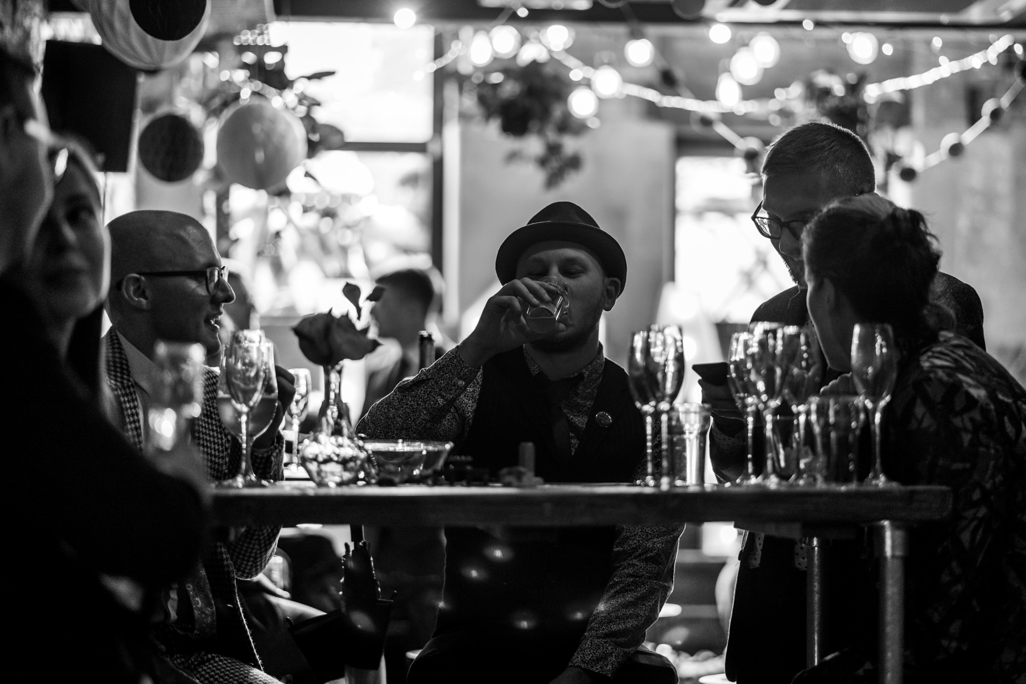 Reception at Seven Brothers, Ancoats