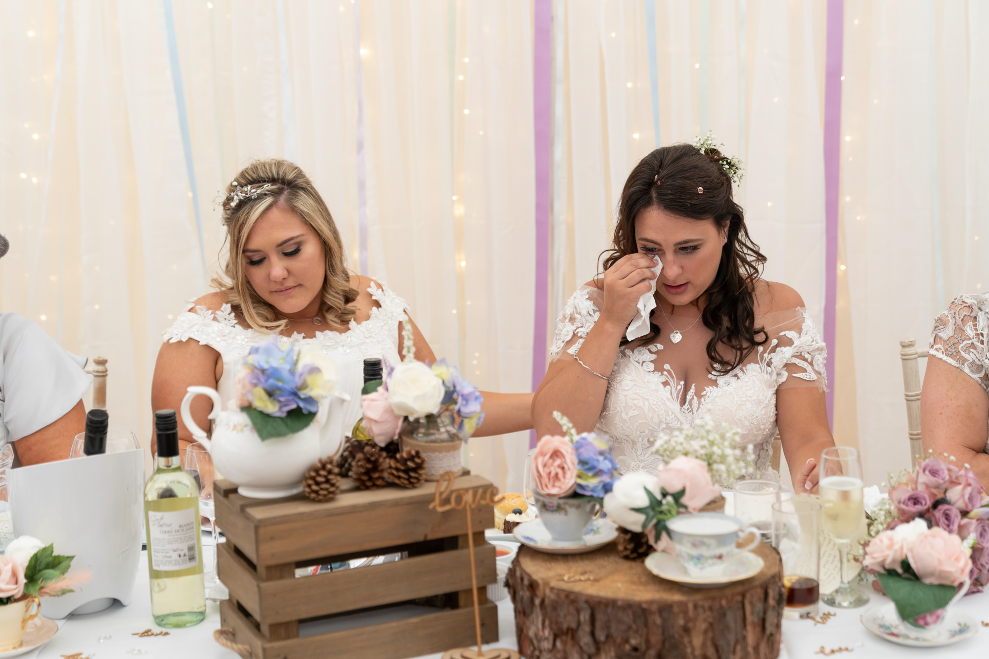 Wedding Breakfast at Mere Court Hotel