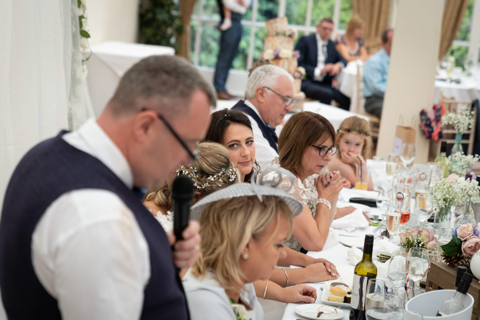 Wedding Breakfast at Mere Court Hotel