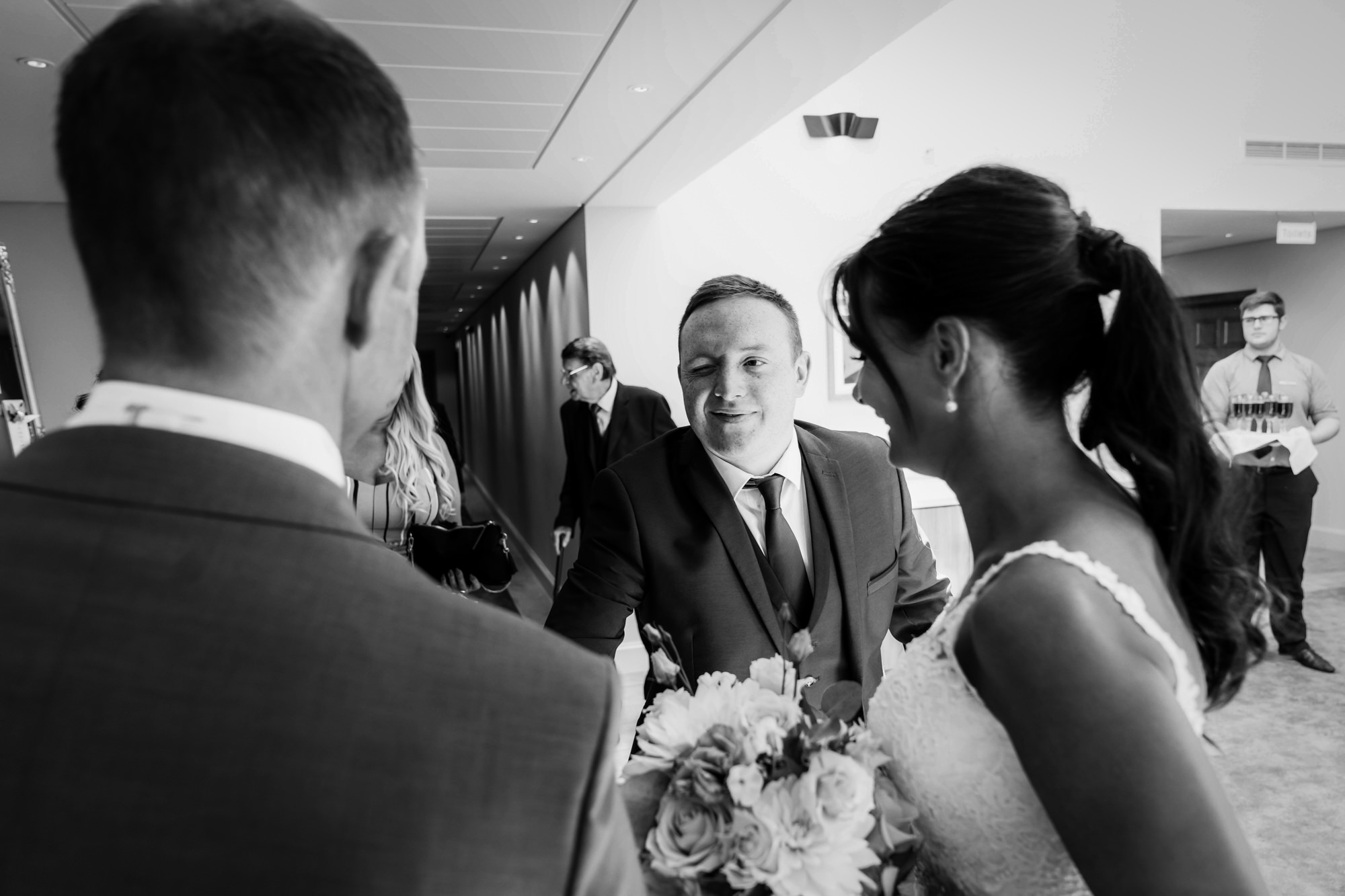 Manchester Marriott Hotel wedding reception
