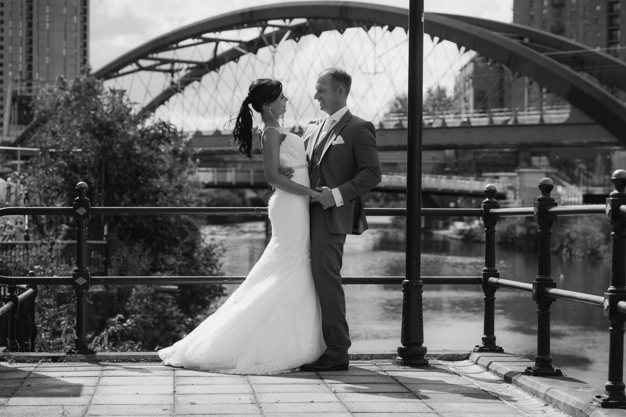 Couple Portraits at Manchester Marriott