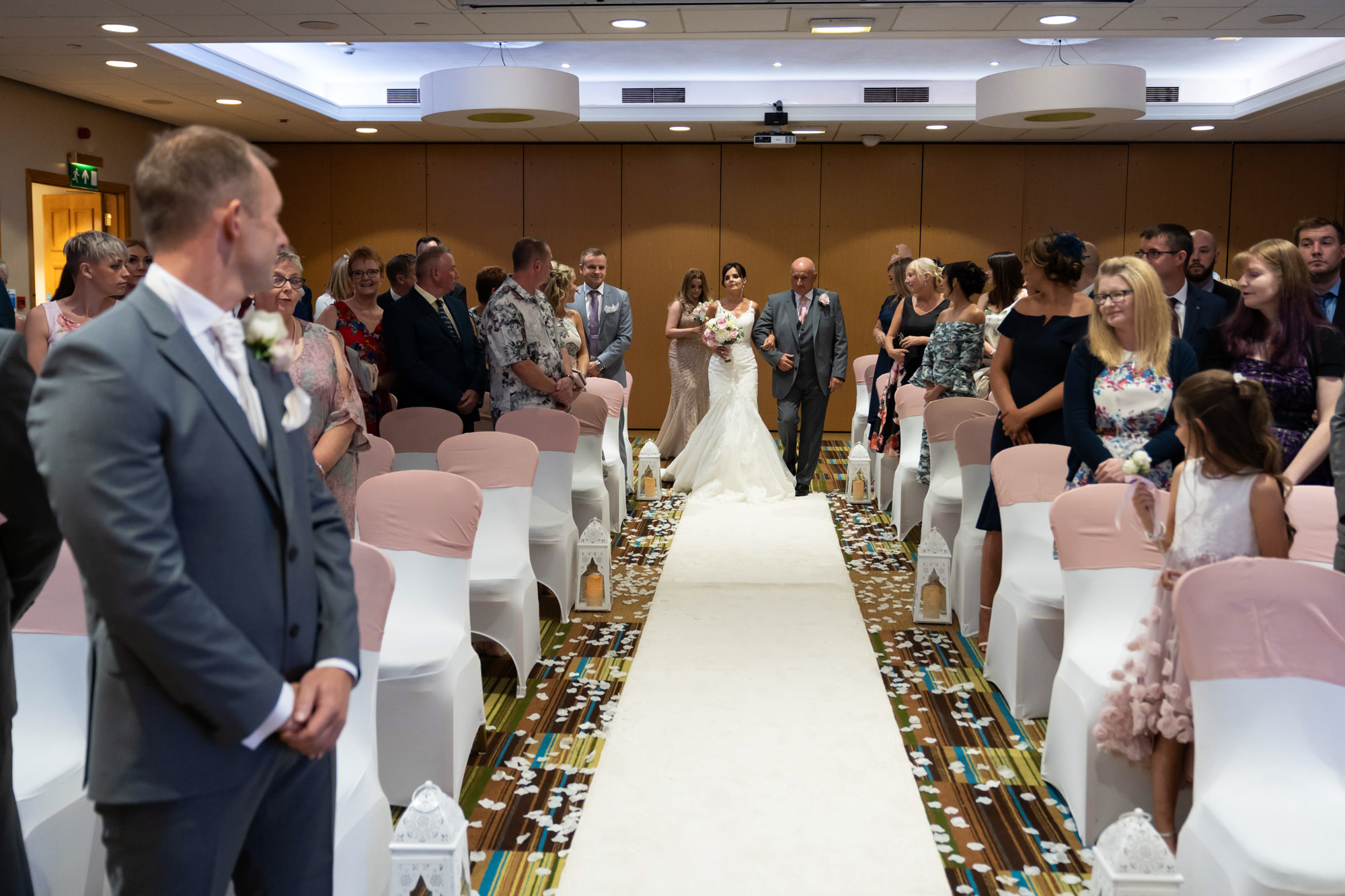 Manchester Marriott Hotel wedding ceremony