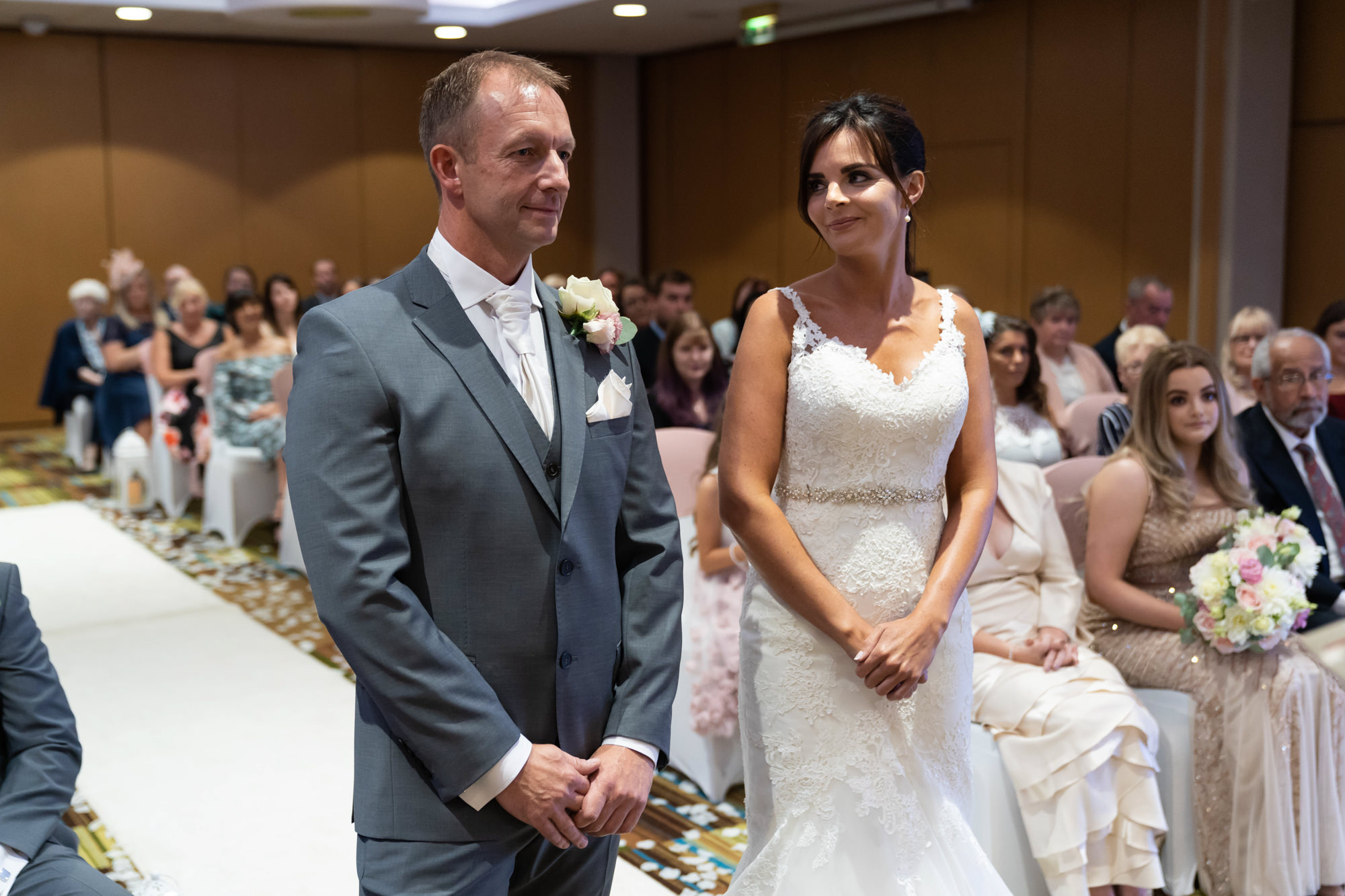 Manchester Marriott Hotel wedding ceremony