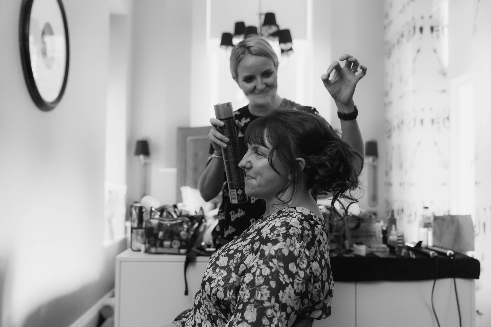 Bridal Prep at Oddfellows