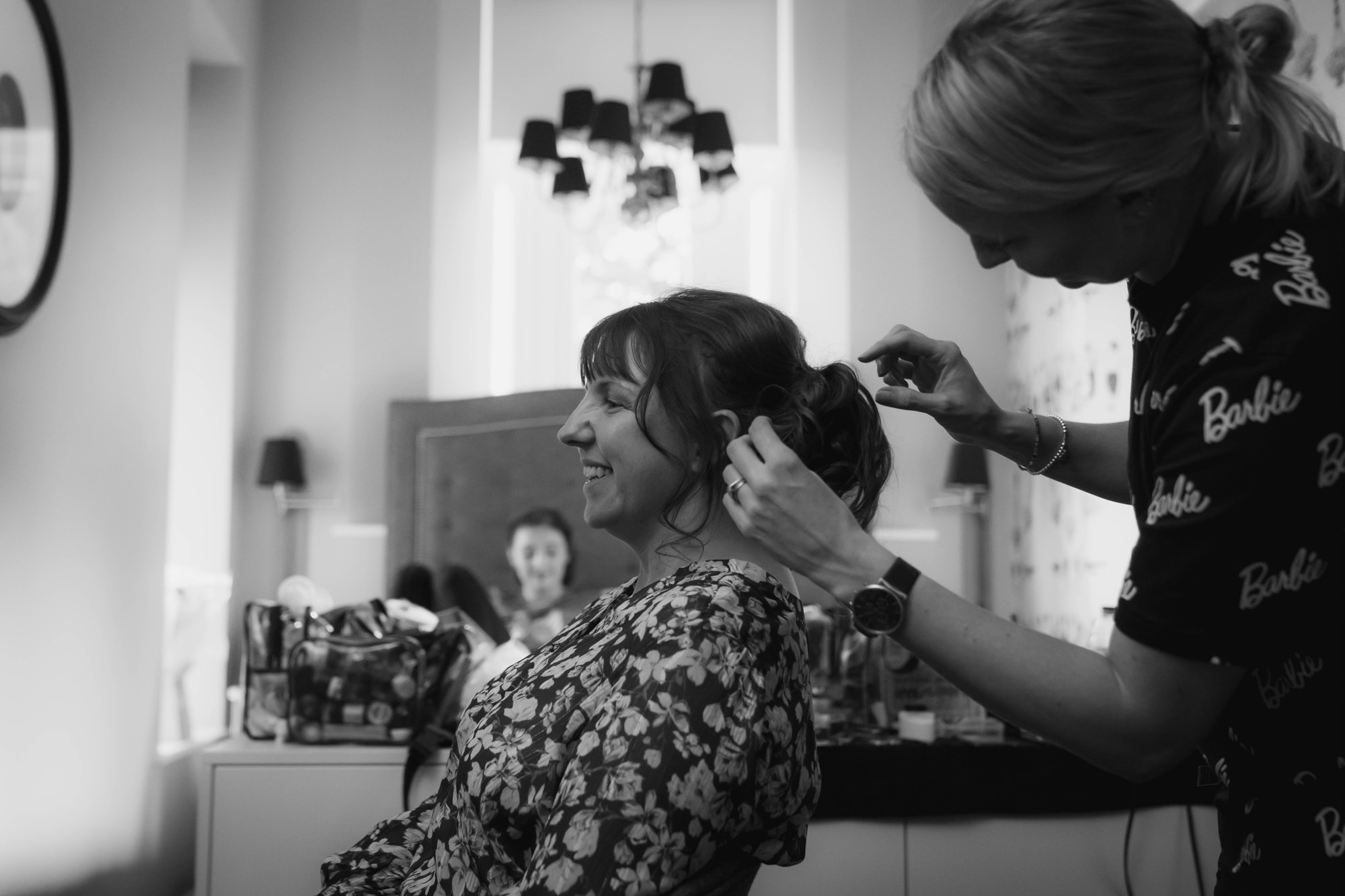 Bridal Prep at Oddfellows