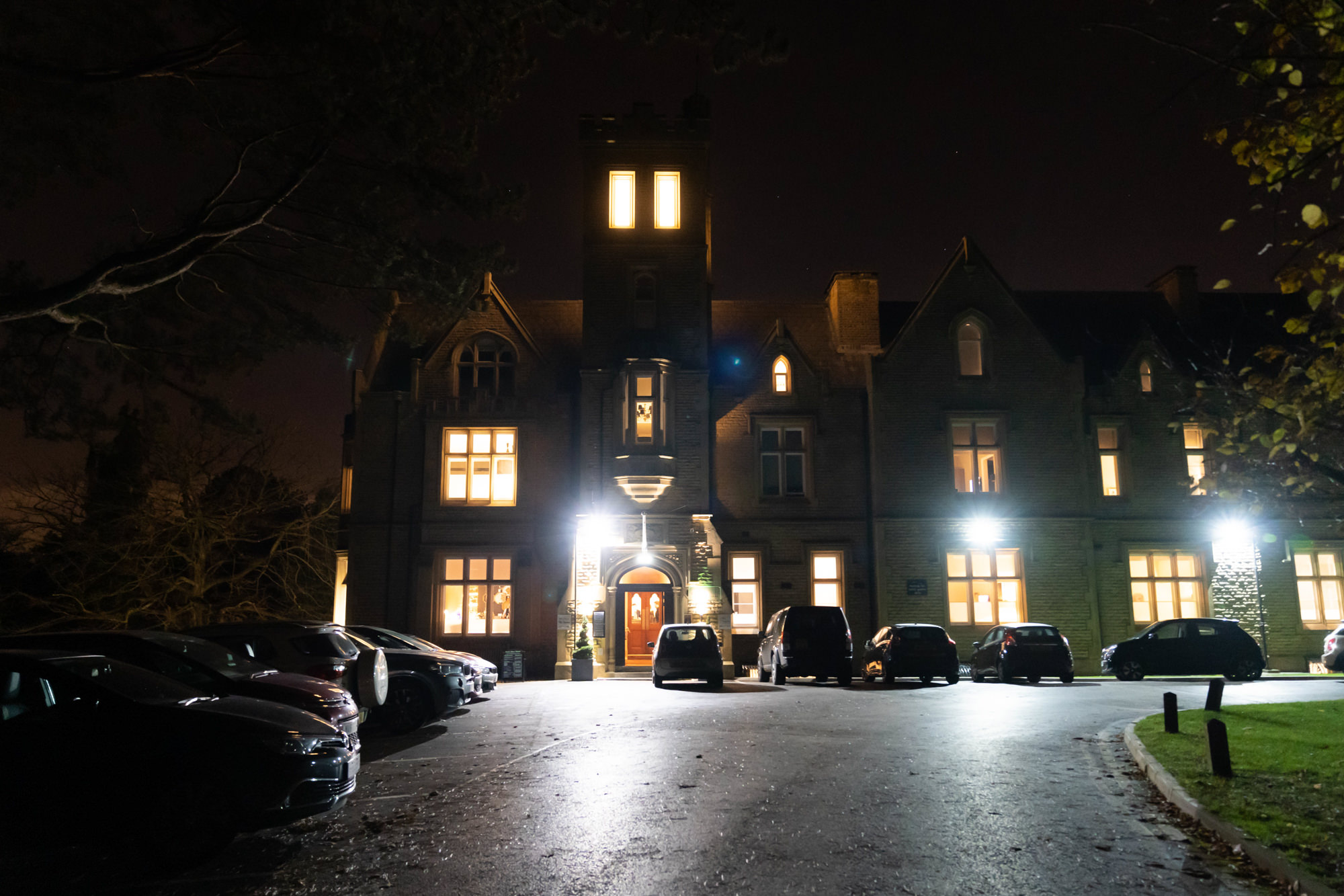 Evening reception at Oddfellows on the Park