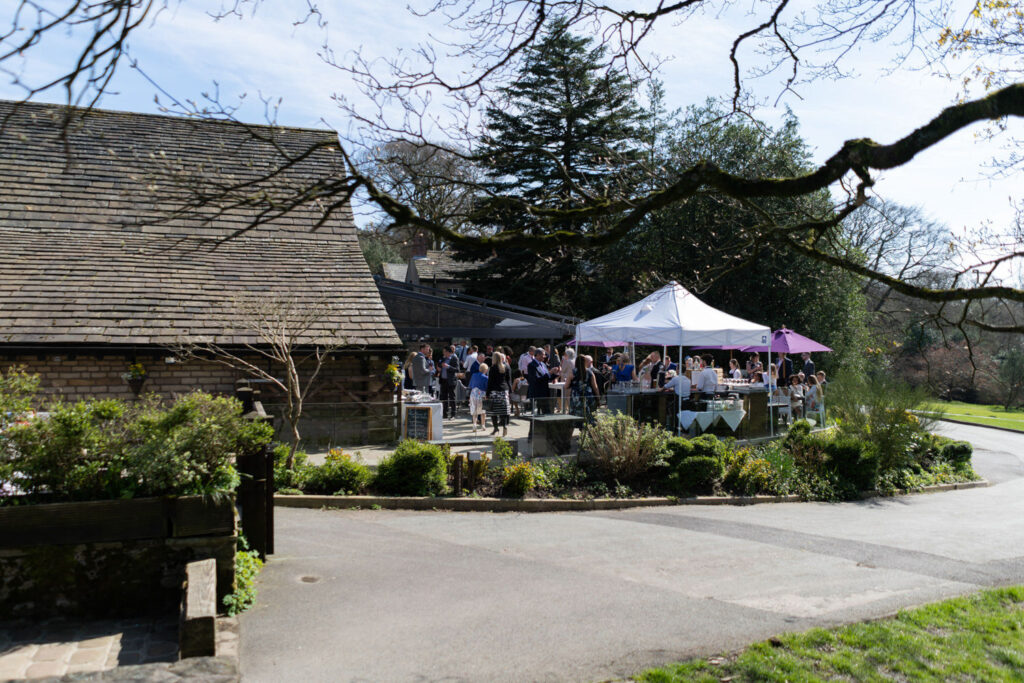 Reception at Rivington Barn