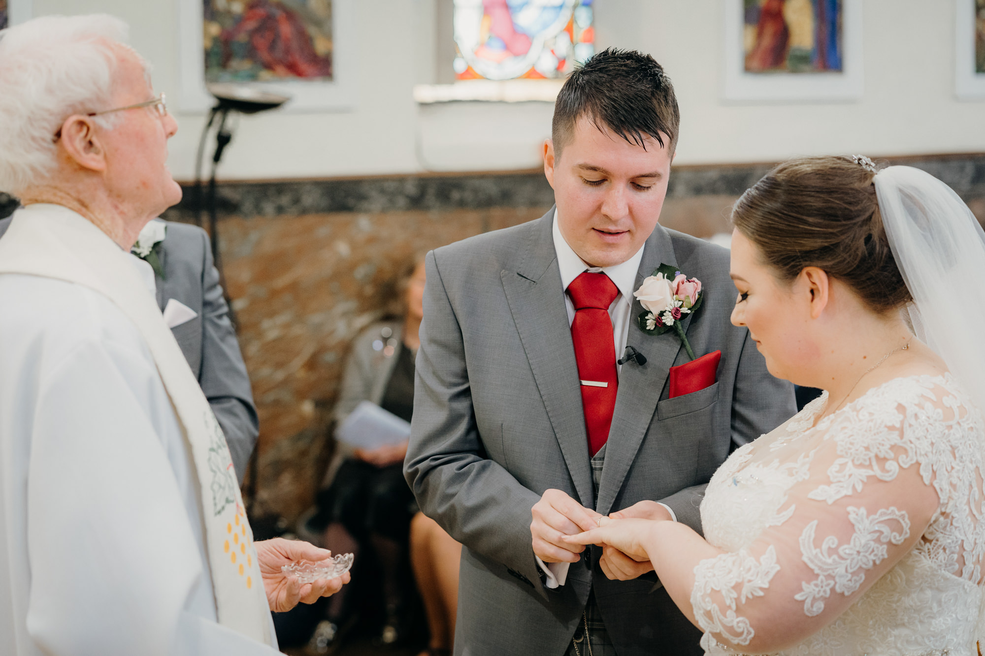 St Peters & St Michaels Church wedding ceremony