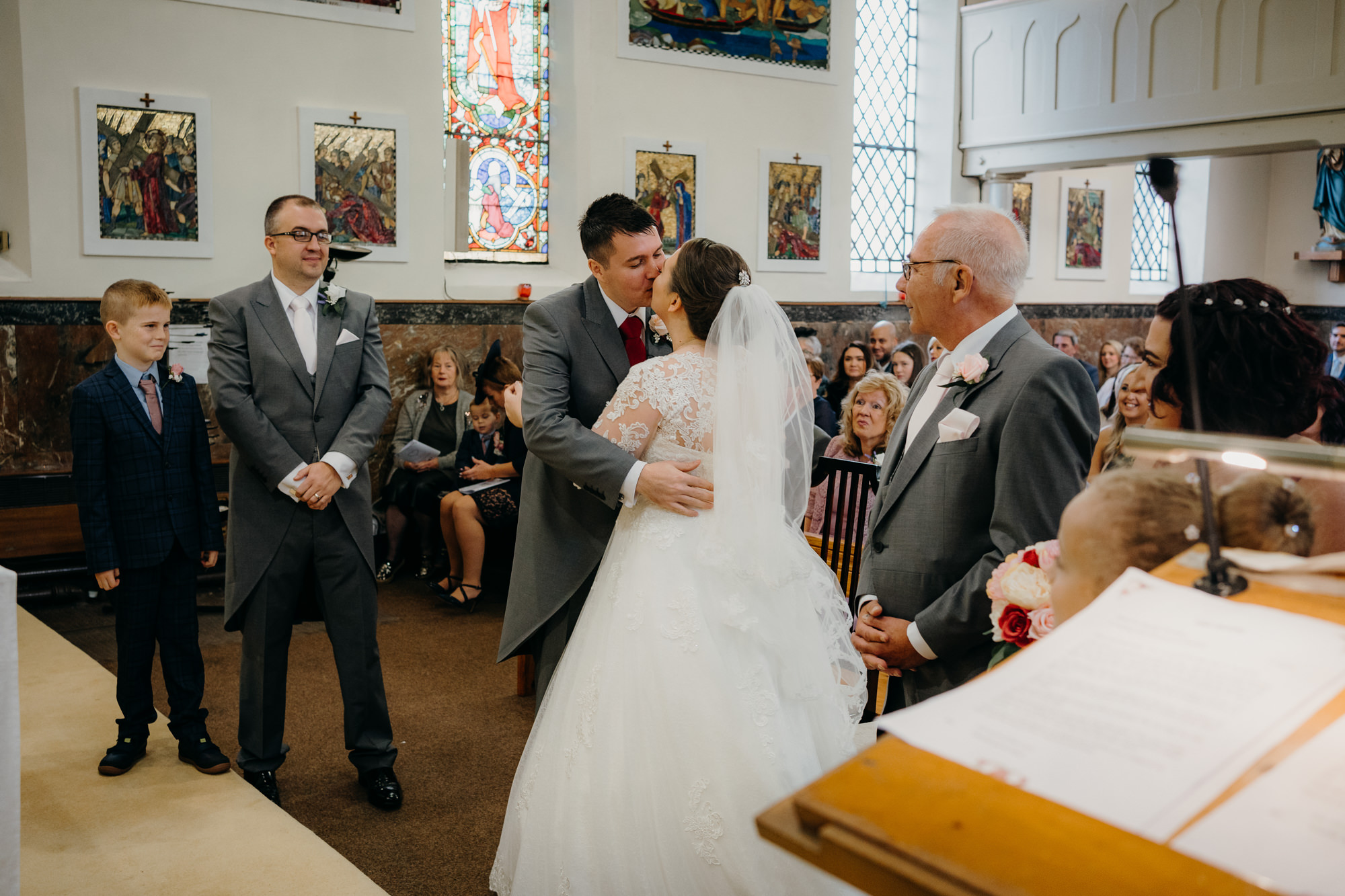 St Peters & St Michaels Church wedding ceremony