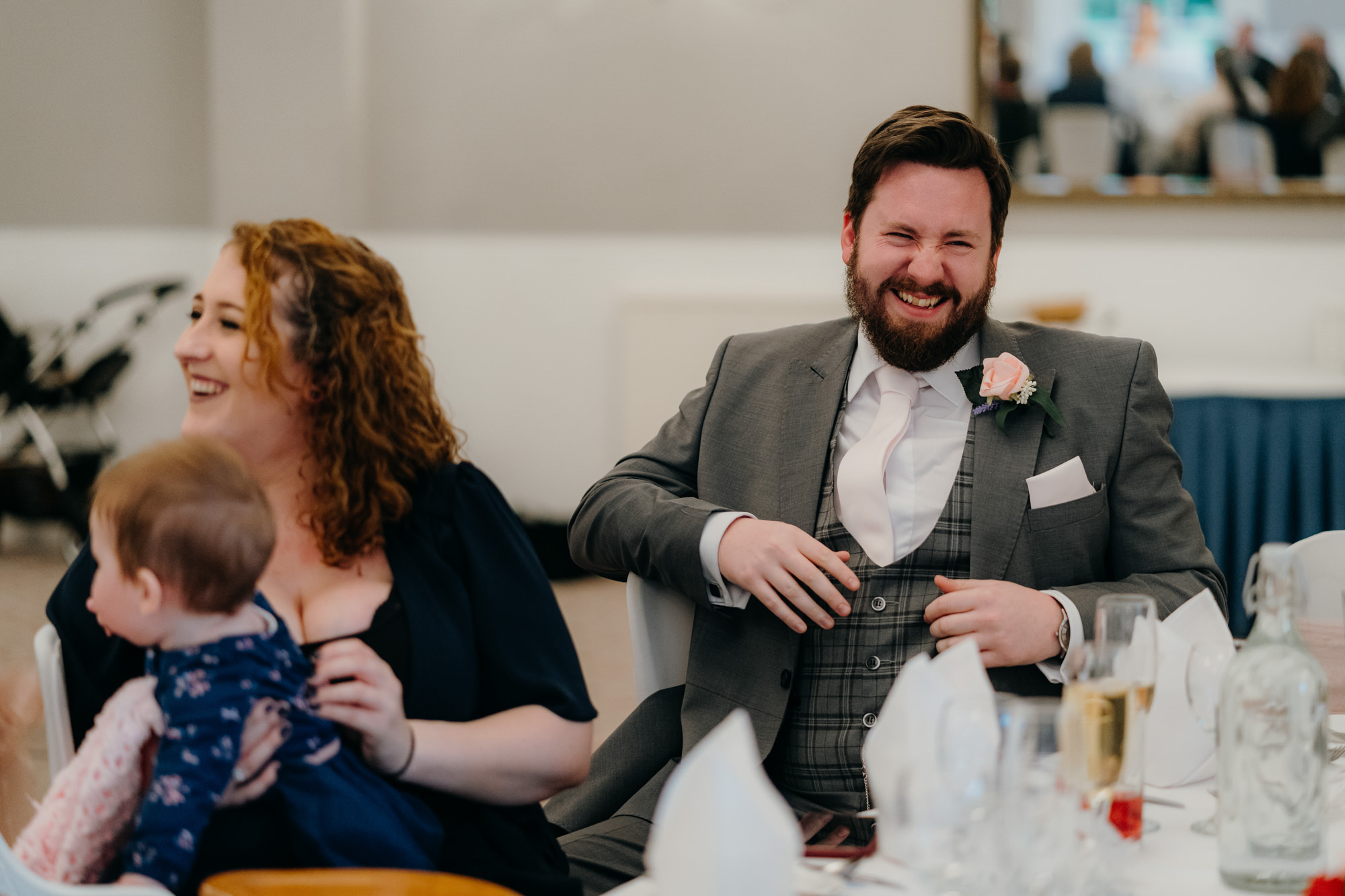 Wedding Breakfast at Statham Lodge
