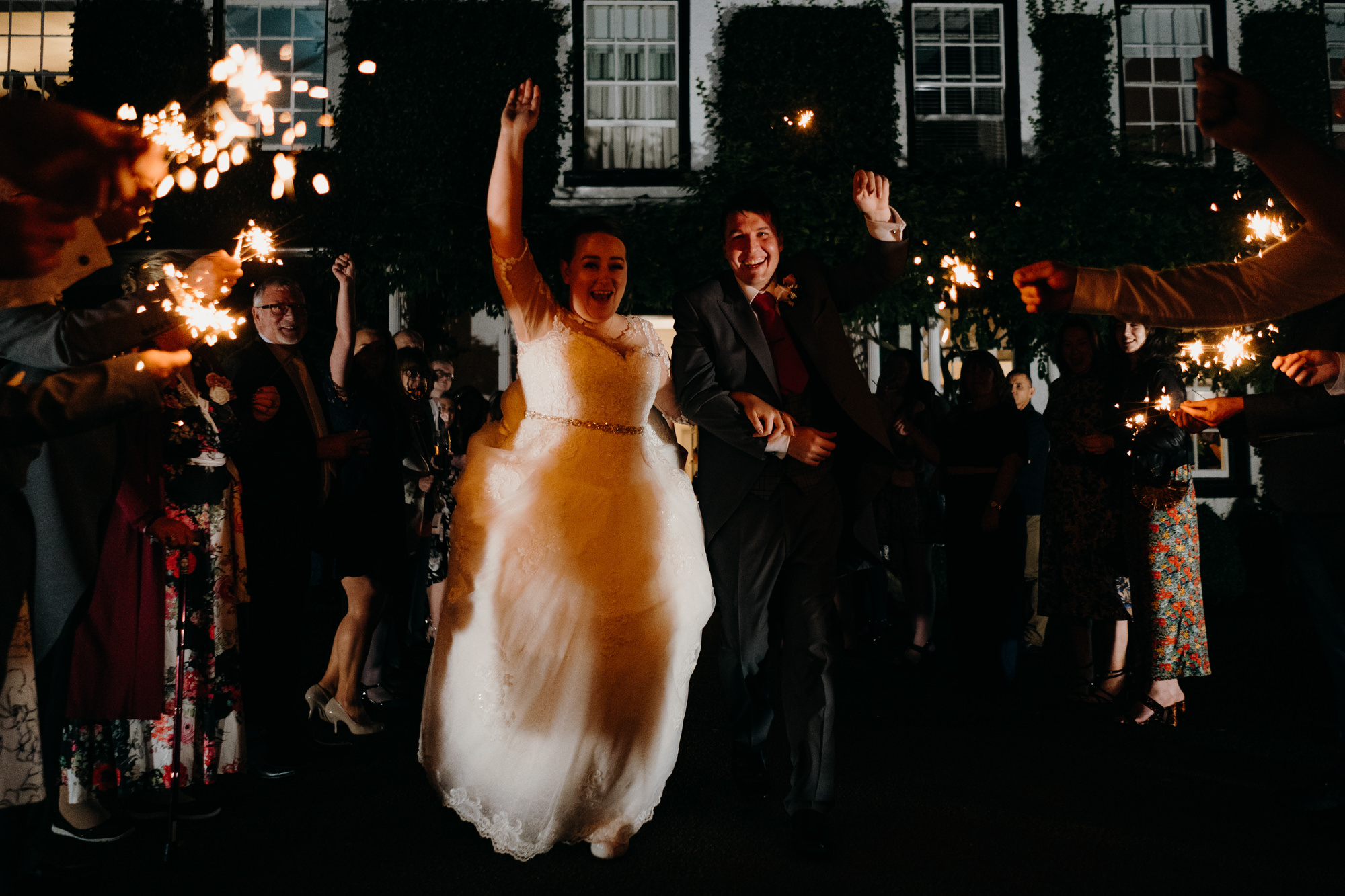 Night Portraits and Sparkler Shots at Statham Lodge