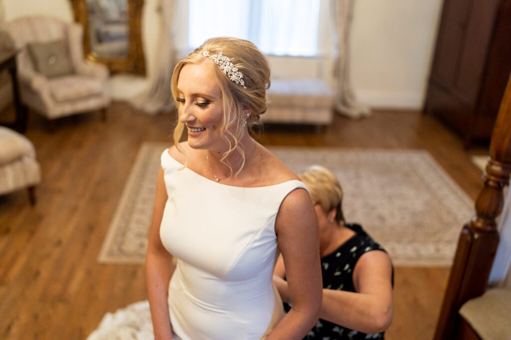 Prep in West Tower's Bridal Suite