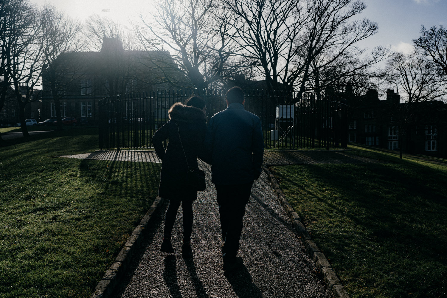 Saadia and Dale at The Pavilion Gardens