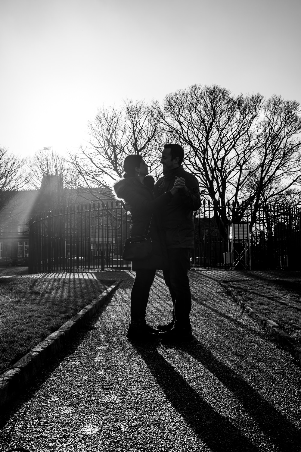 Saadia and Dale at The Pavilion Gardens
