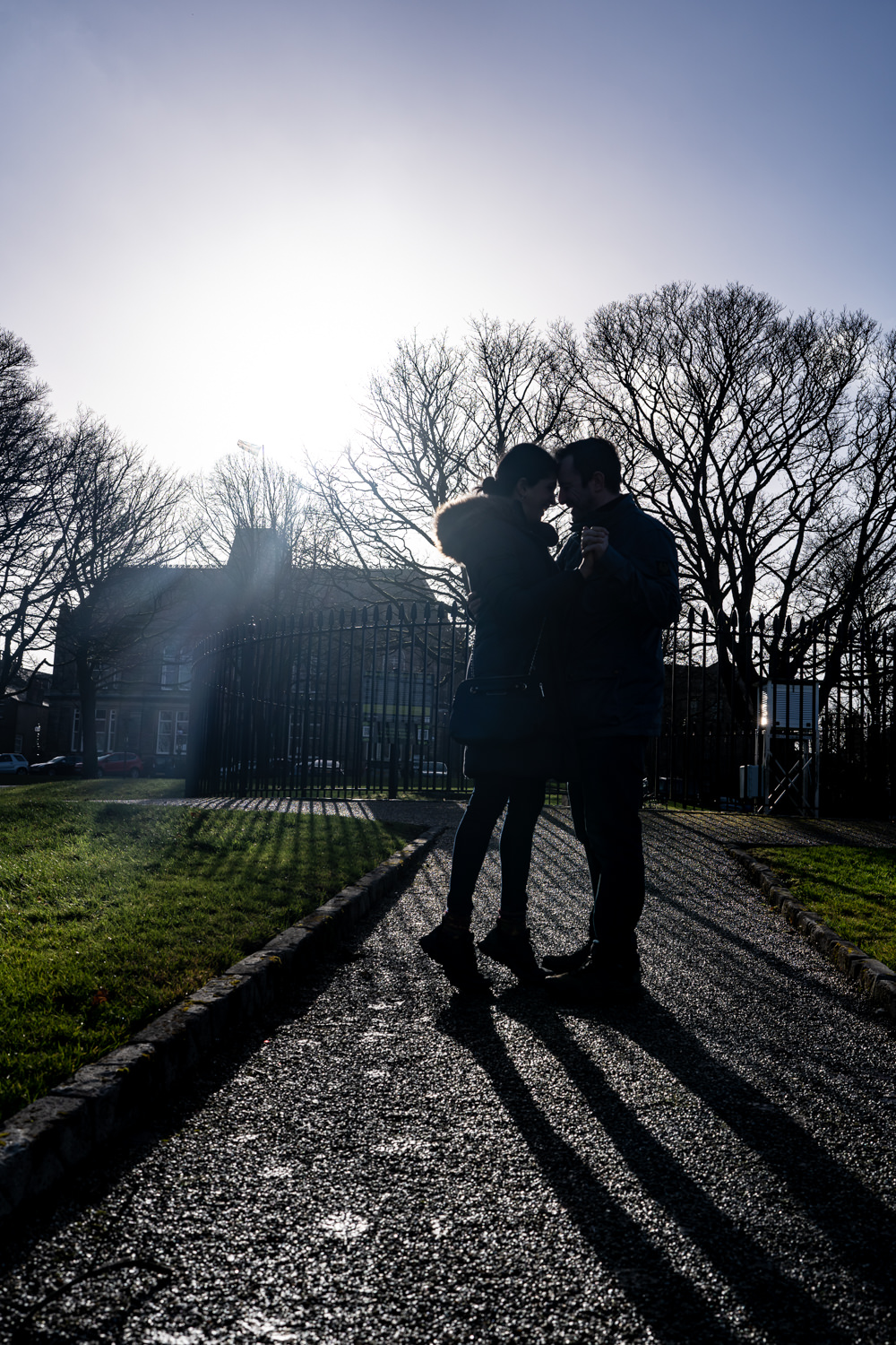 Saadia and Dale at The Pavilion Gardens