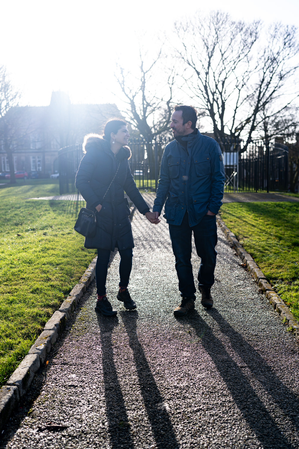 Saadia and Dale at The Pavilion Gardens
