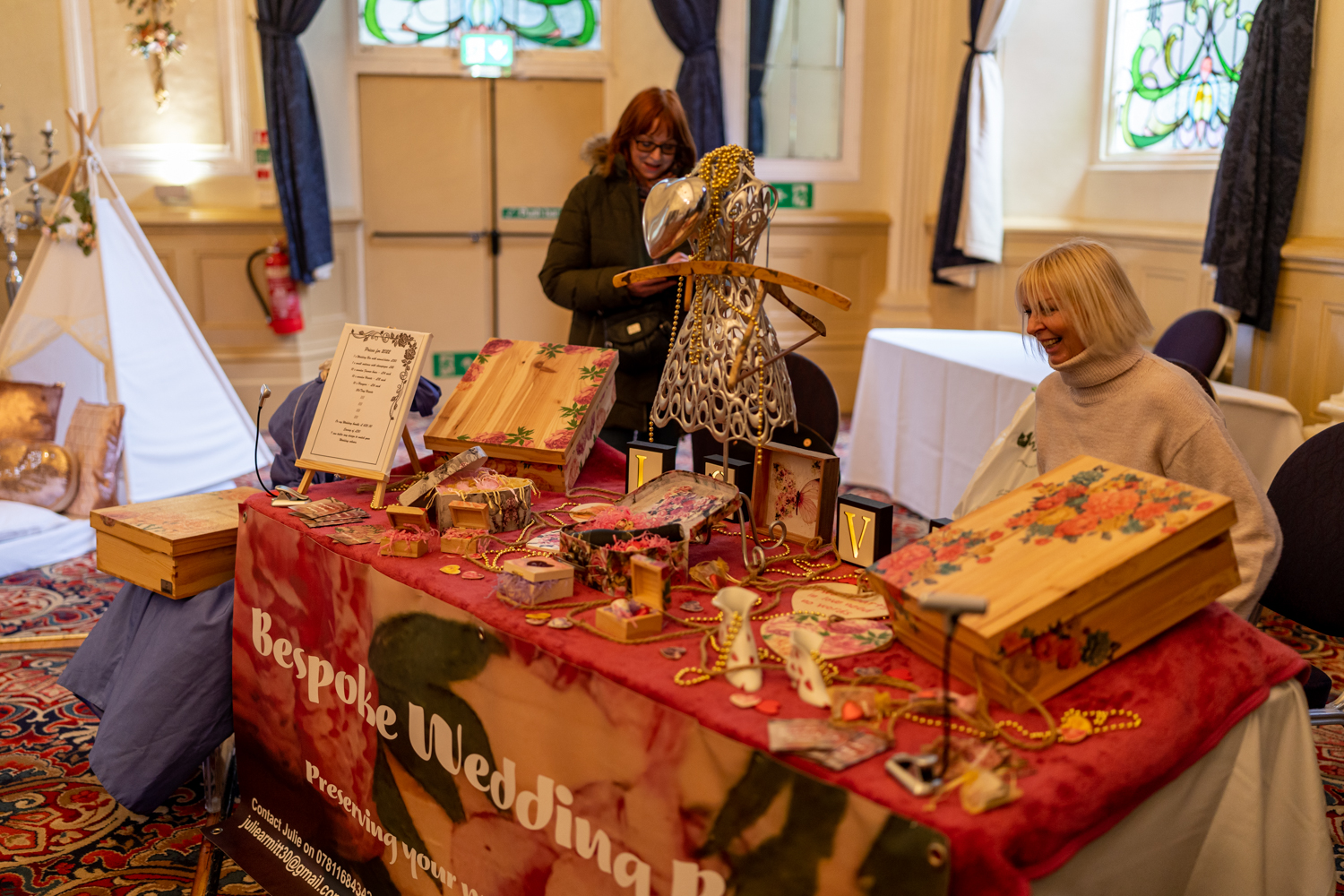 Wedding Fayre in the Main Hall