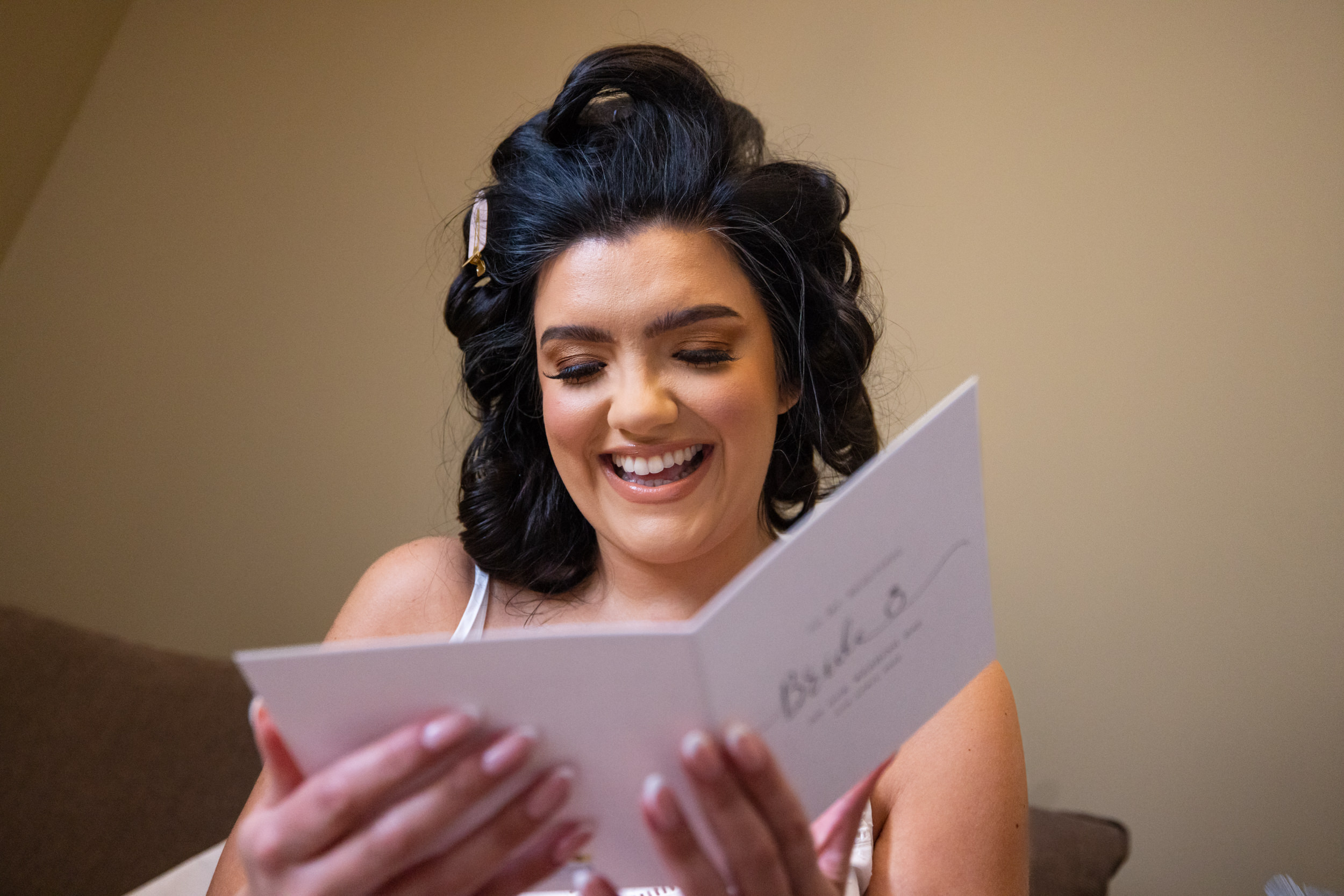 Wedding Prep at Halifax Hall in West Yorkshire