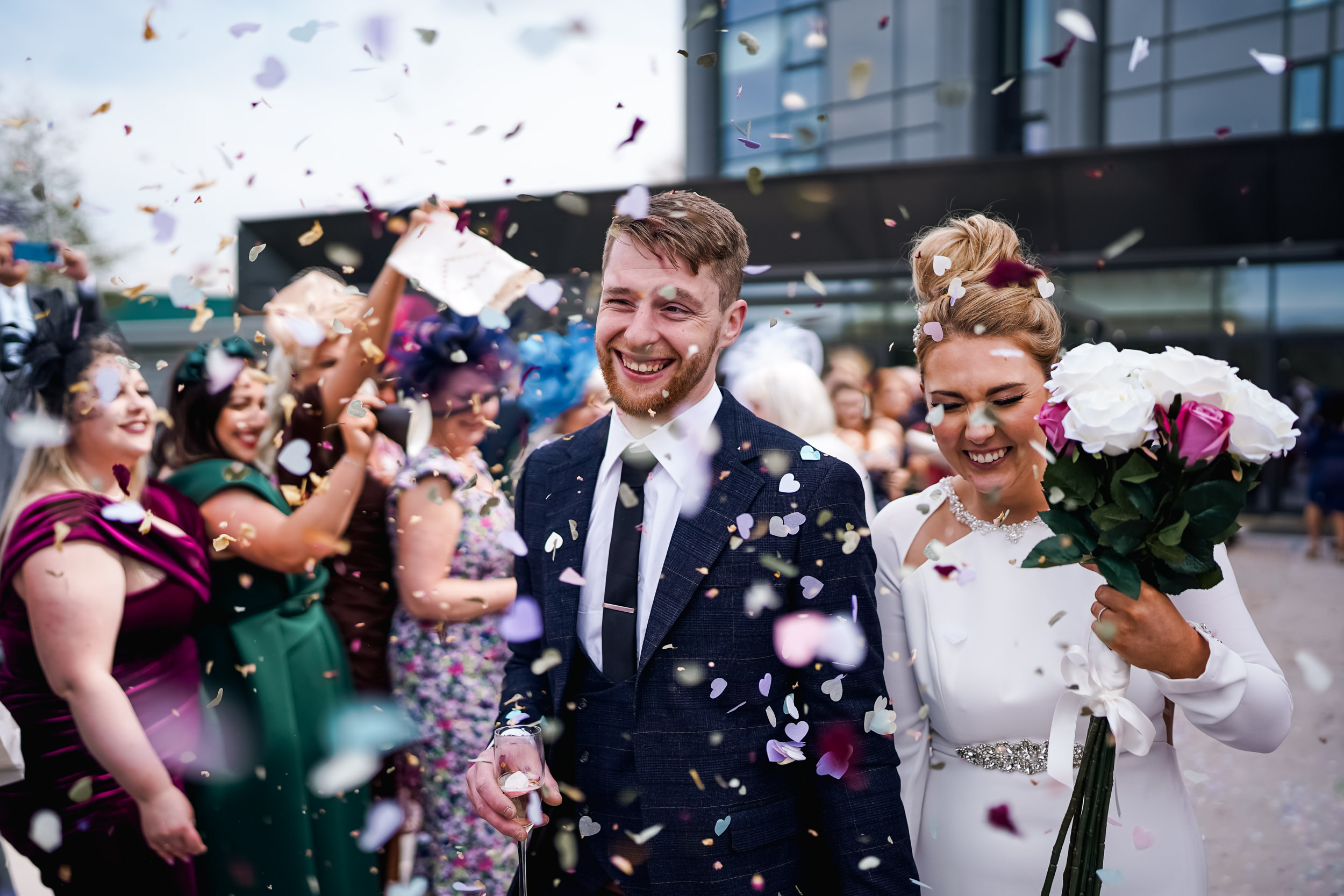 Confetti at Crow Wood Hotel