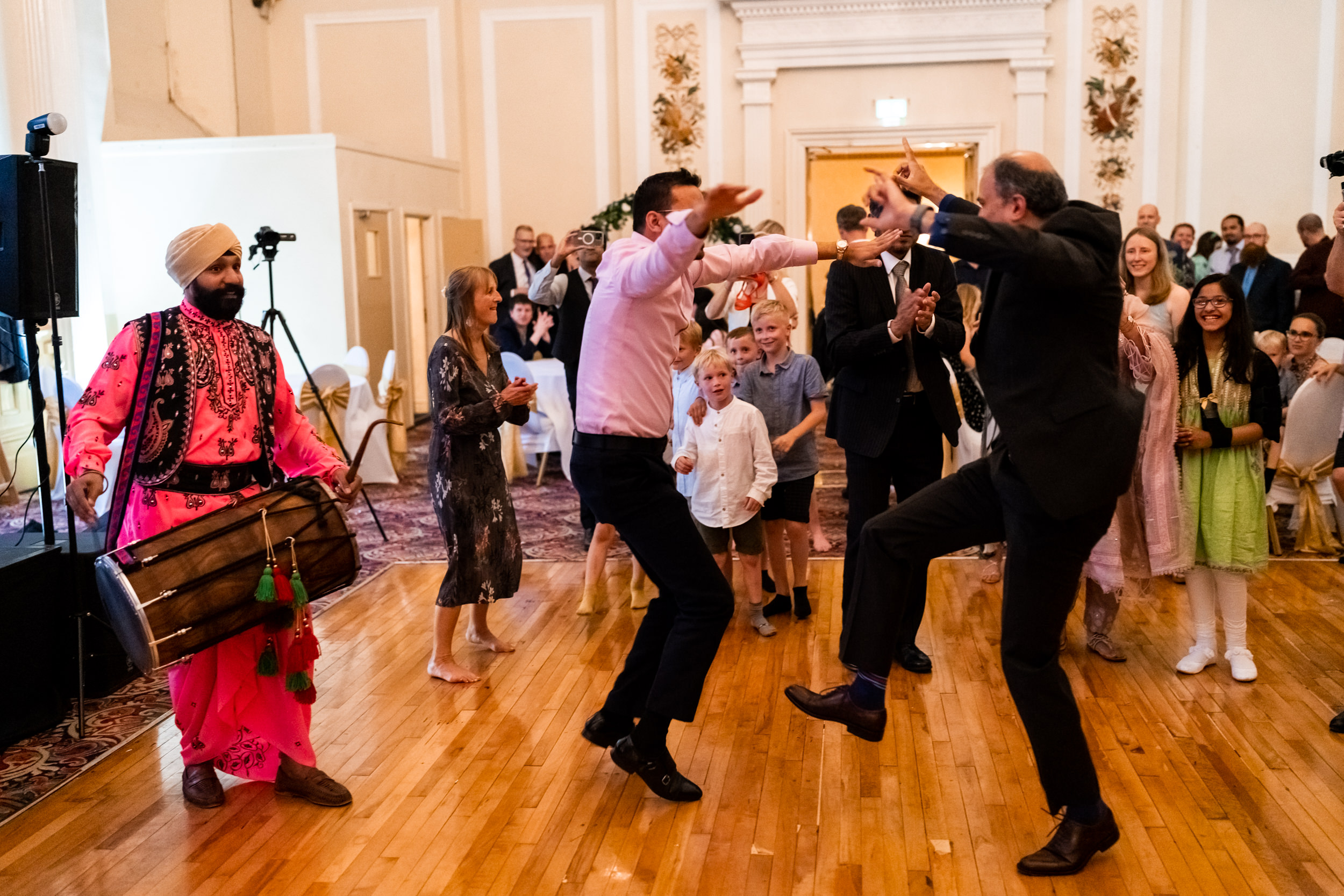 Dhol Drummers at Palace Hotel