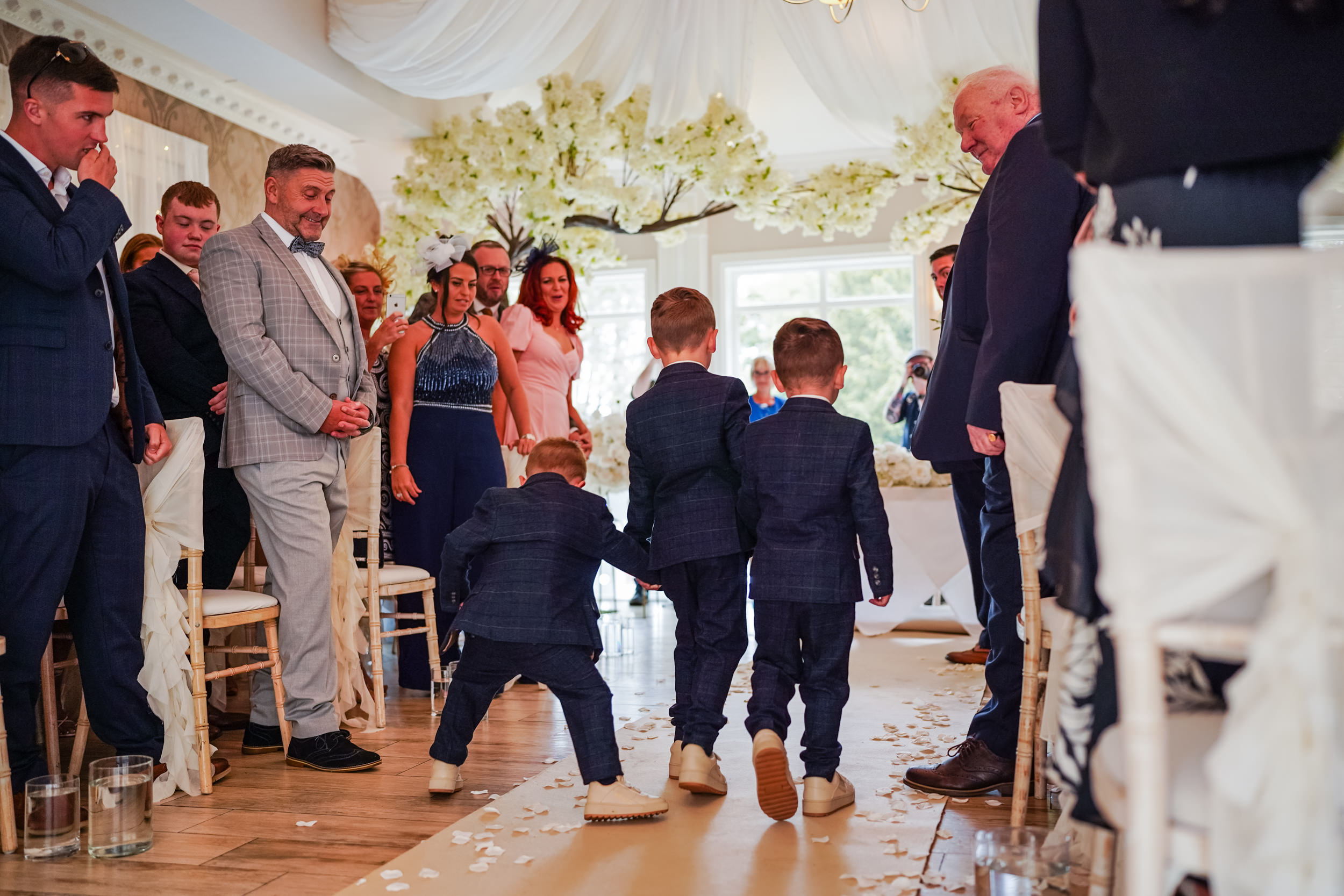 Astley bank wedding ceremony