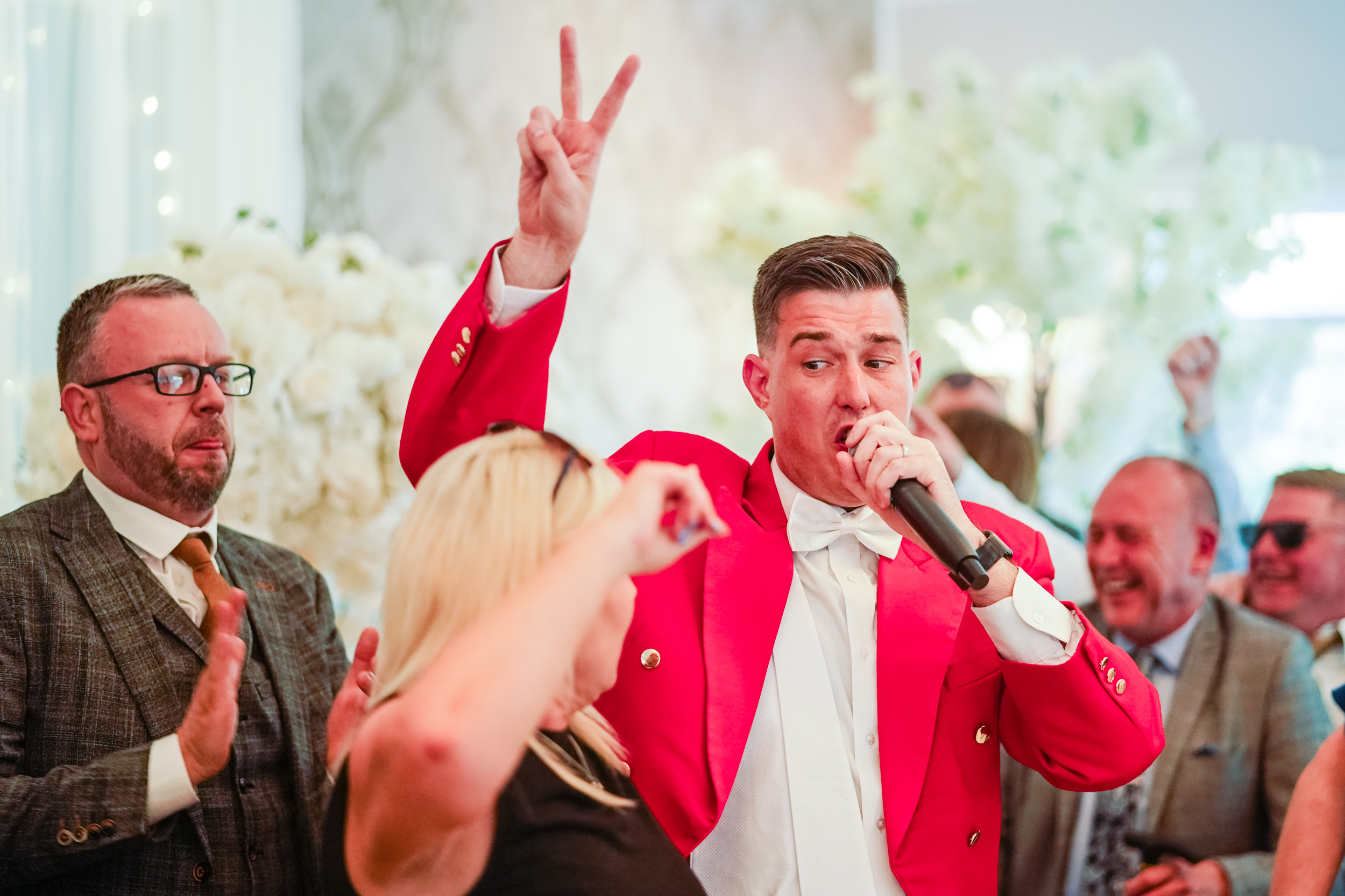 Singing Waiters at Astley Bank Hotel