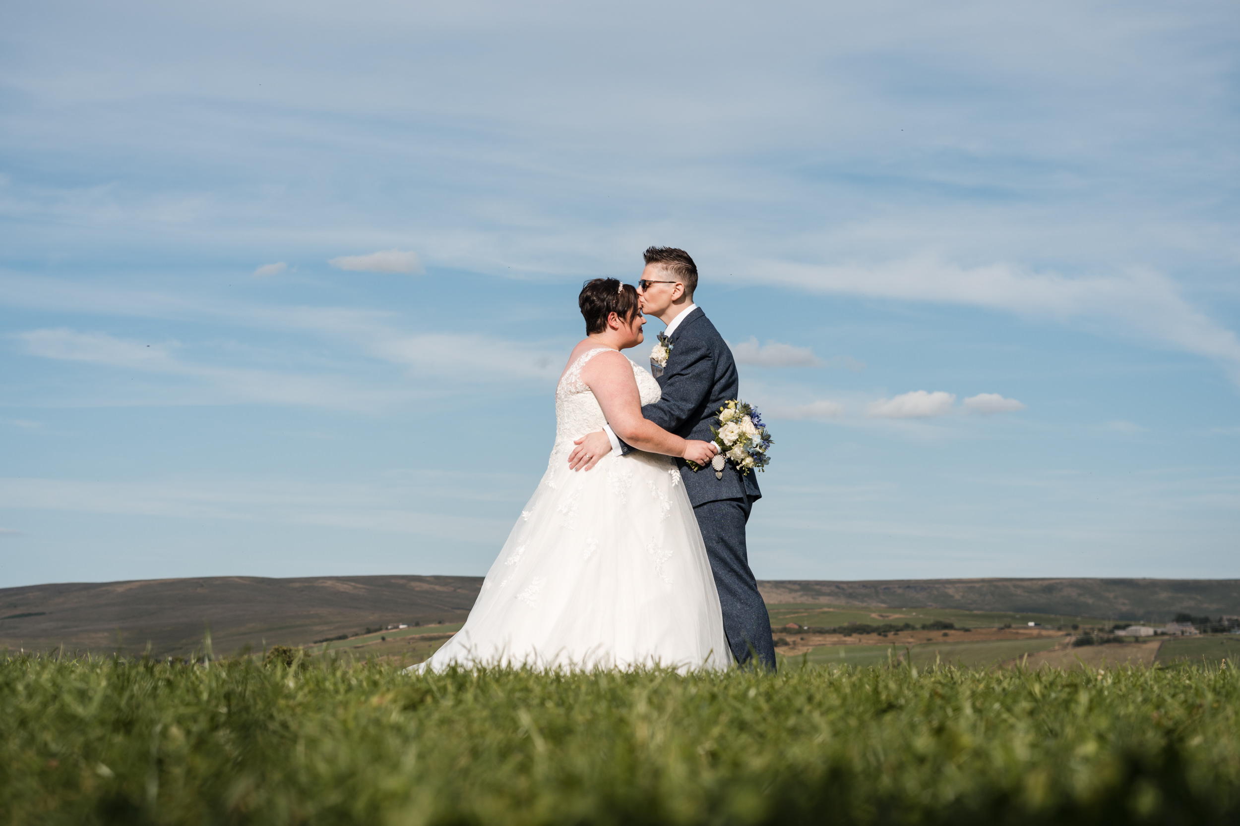Couple portrait at Grains Bar Hotel