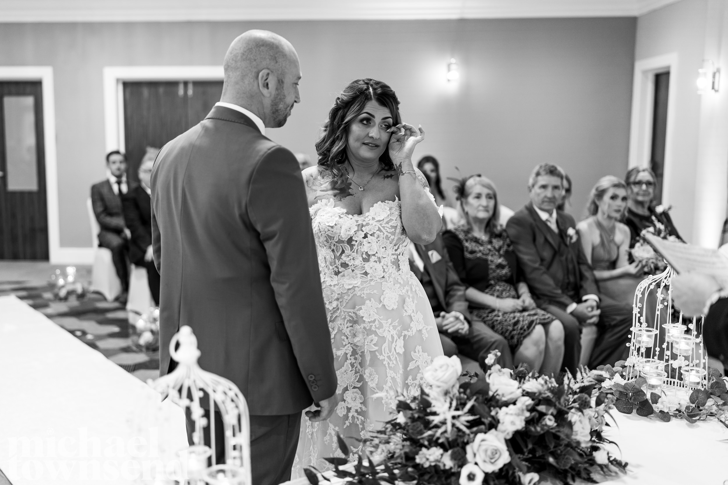 Wedding ceremony at Norton Grange