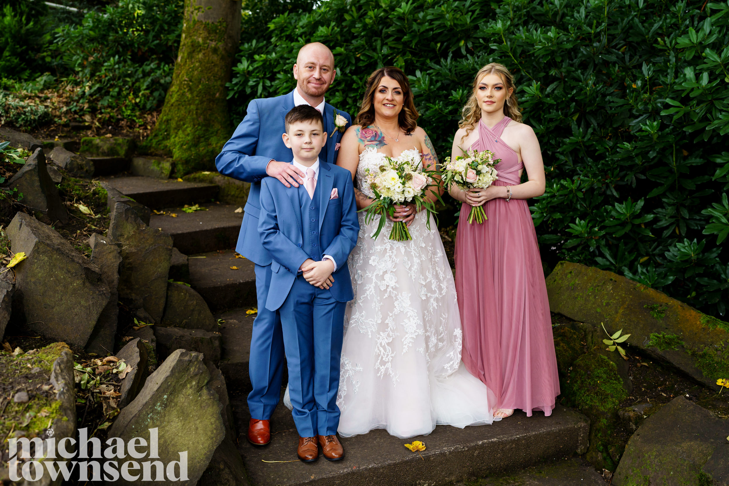 Family photo at Norton Grange