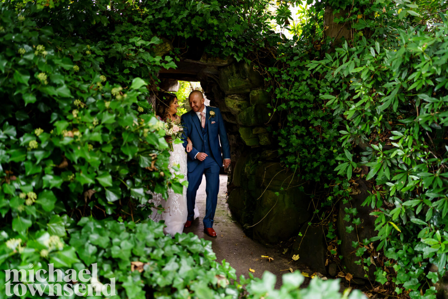 Bride and Groom at Norton Grange Hotel
