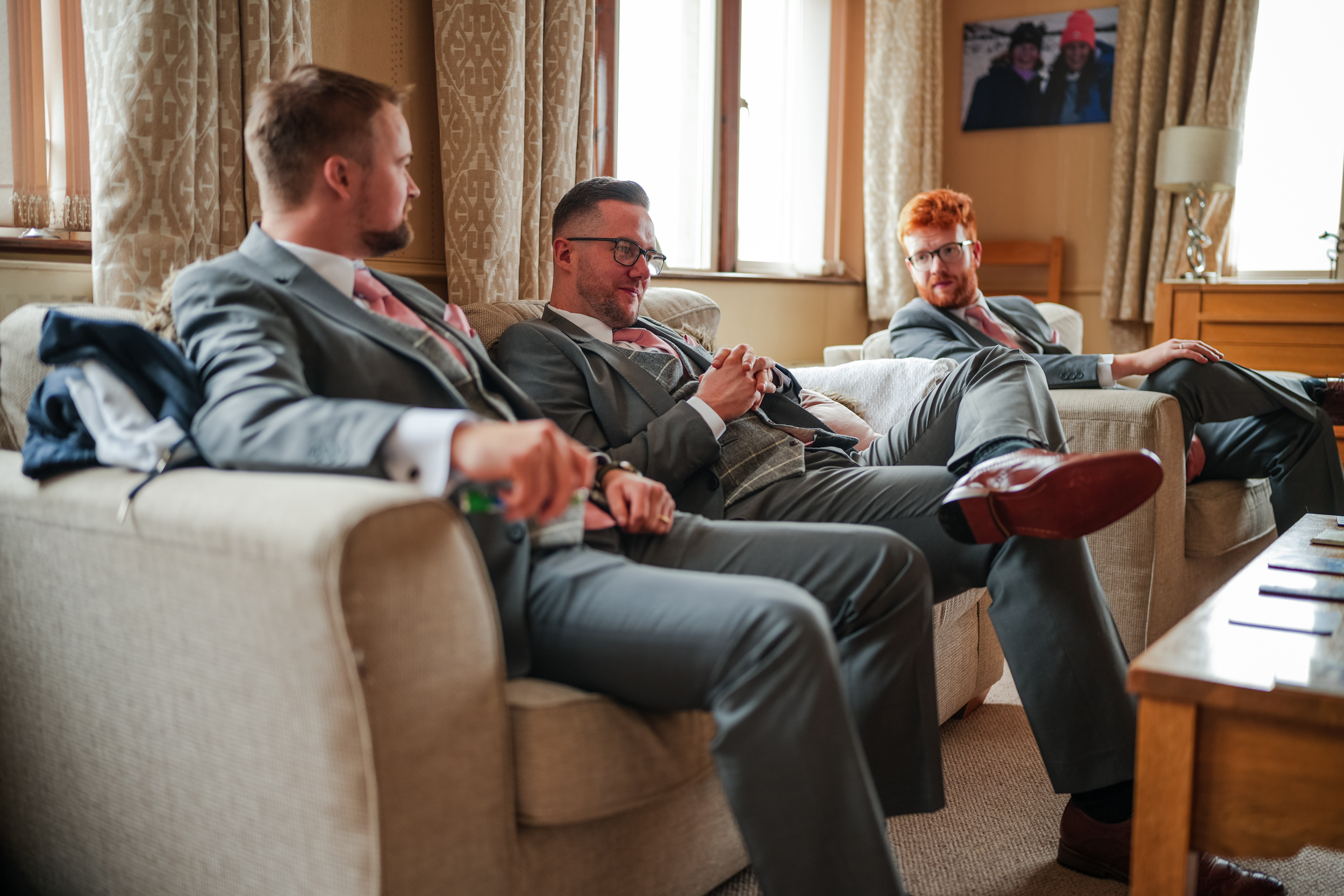 Groom prep. Cedar Court