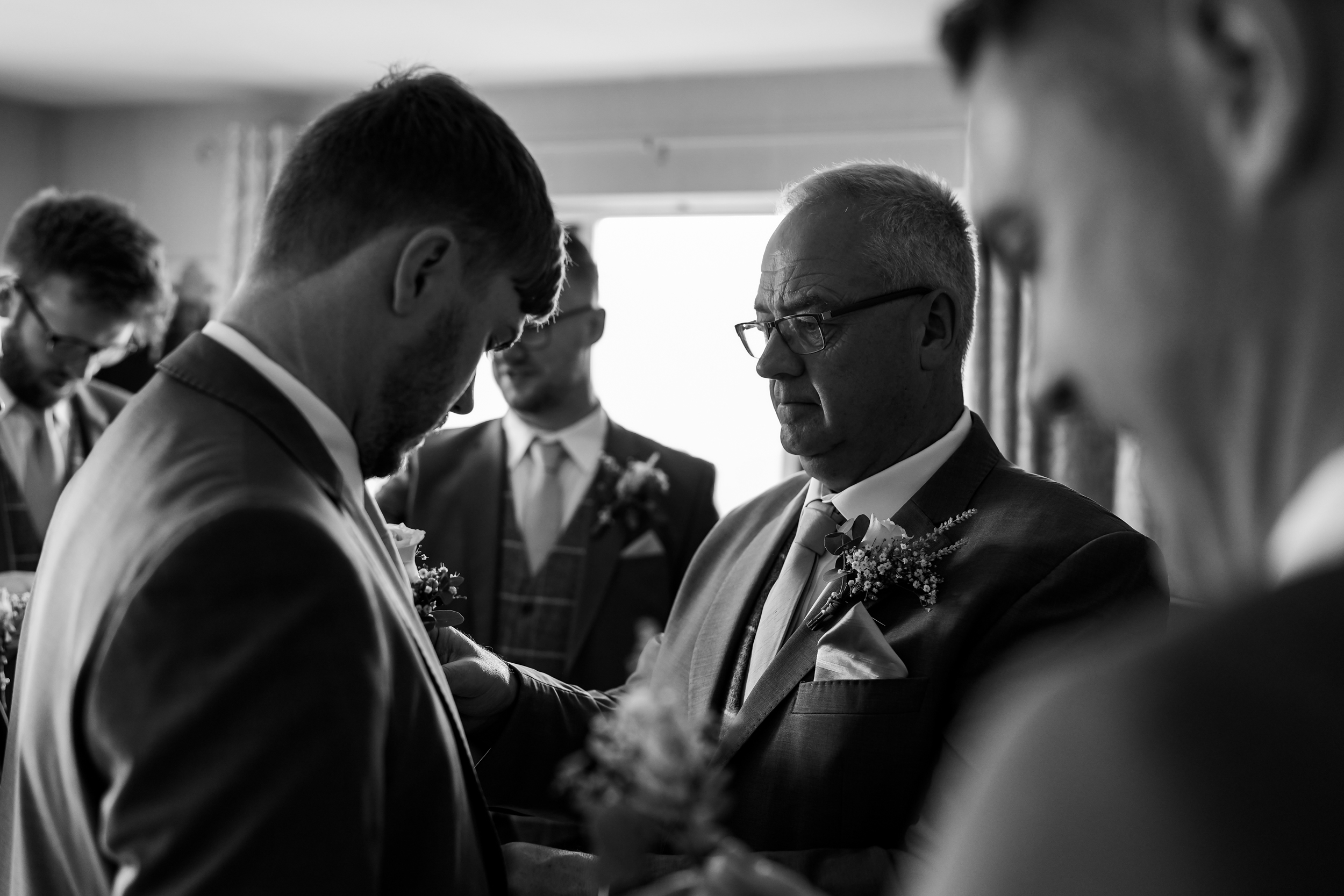 Groom prep. Cedar Court