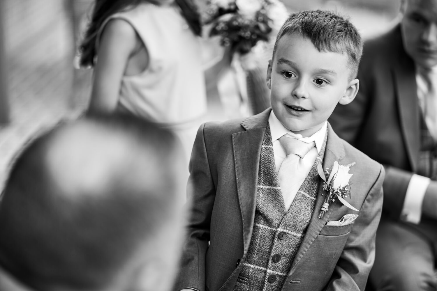 Wedding reception at Cedar Court Hotel.