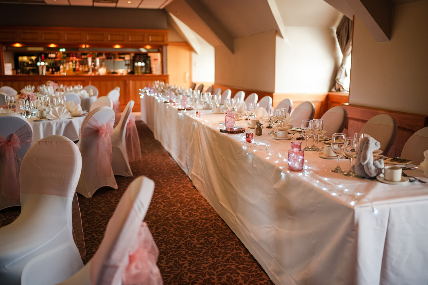 Wedding breakfast at Cedar Court.