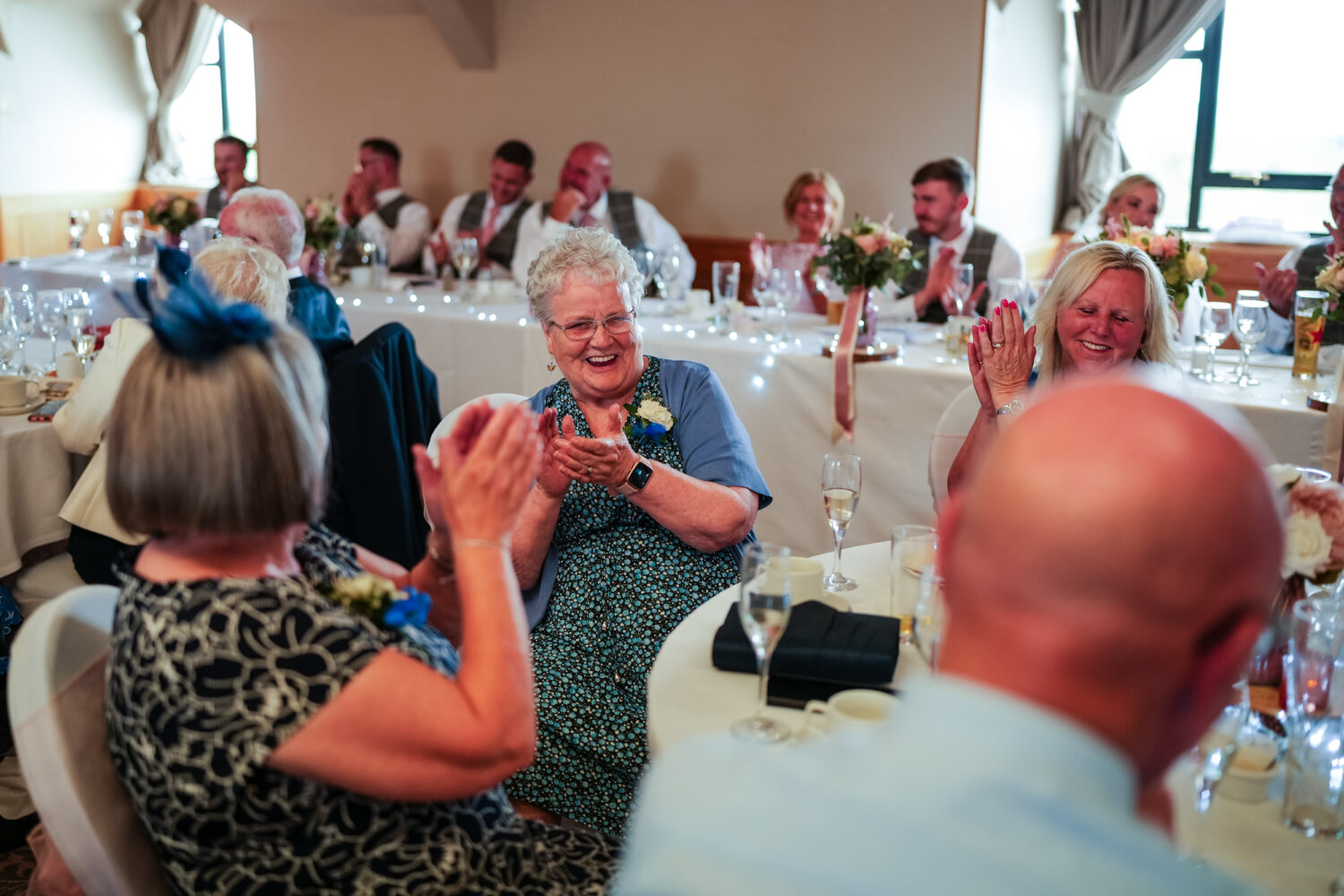 Wedding breakfast at Cedar Court.