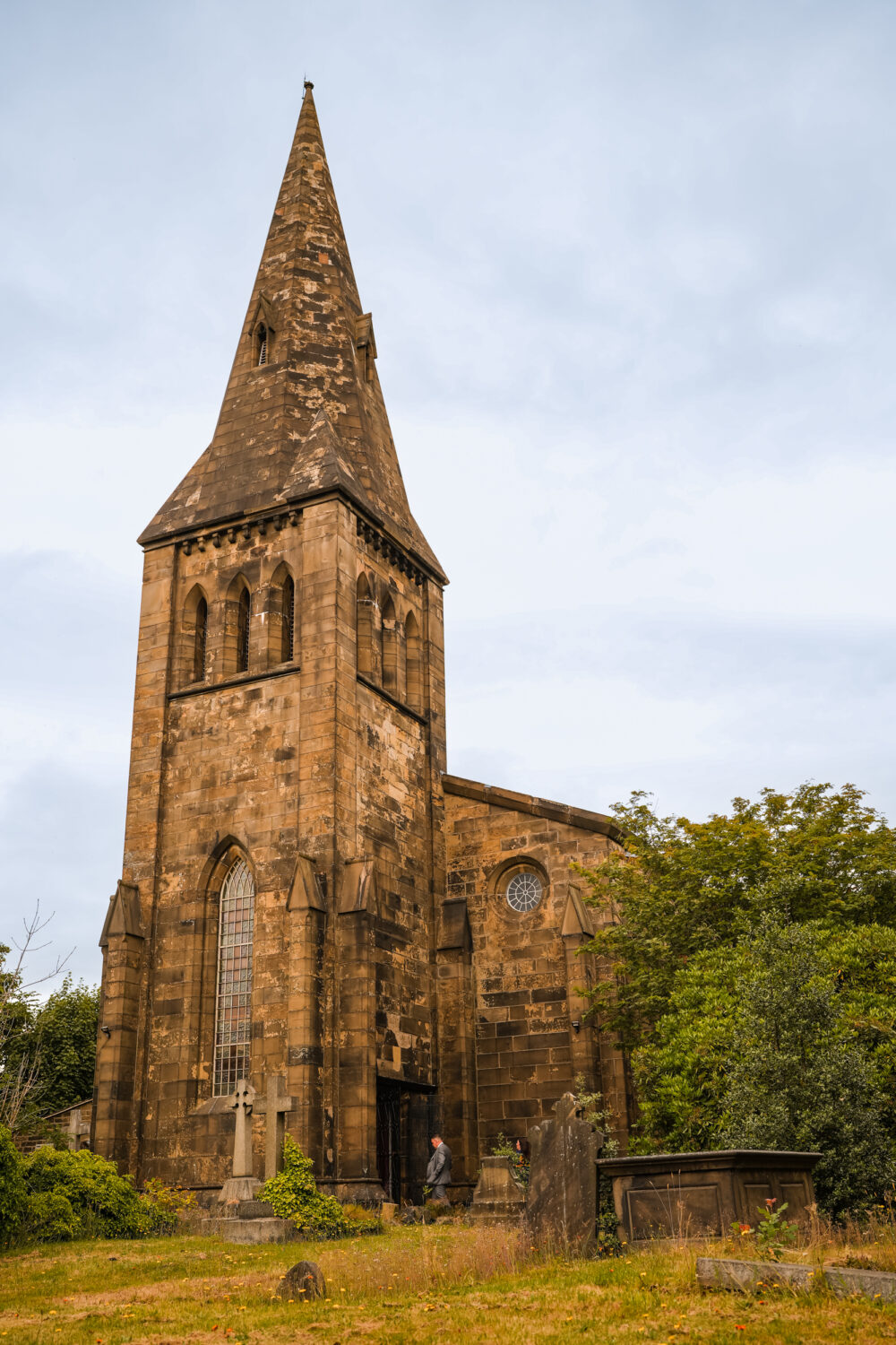 Christ Church Linthwaite from the outside