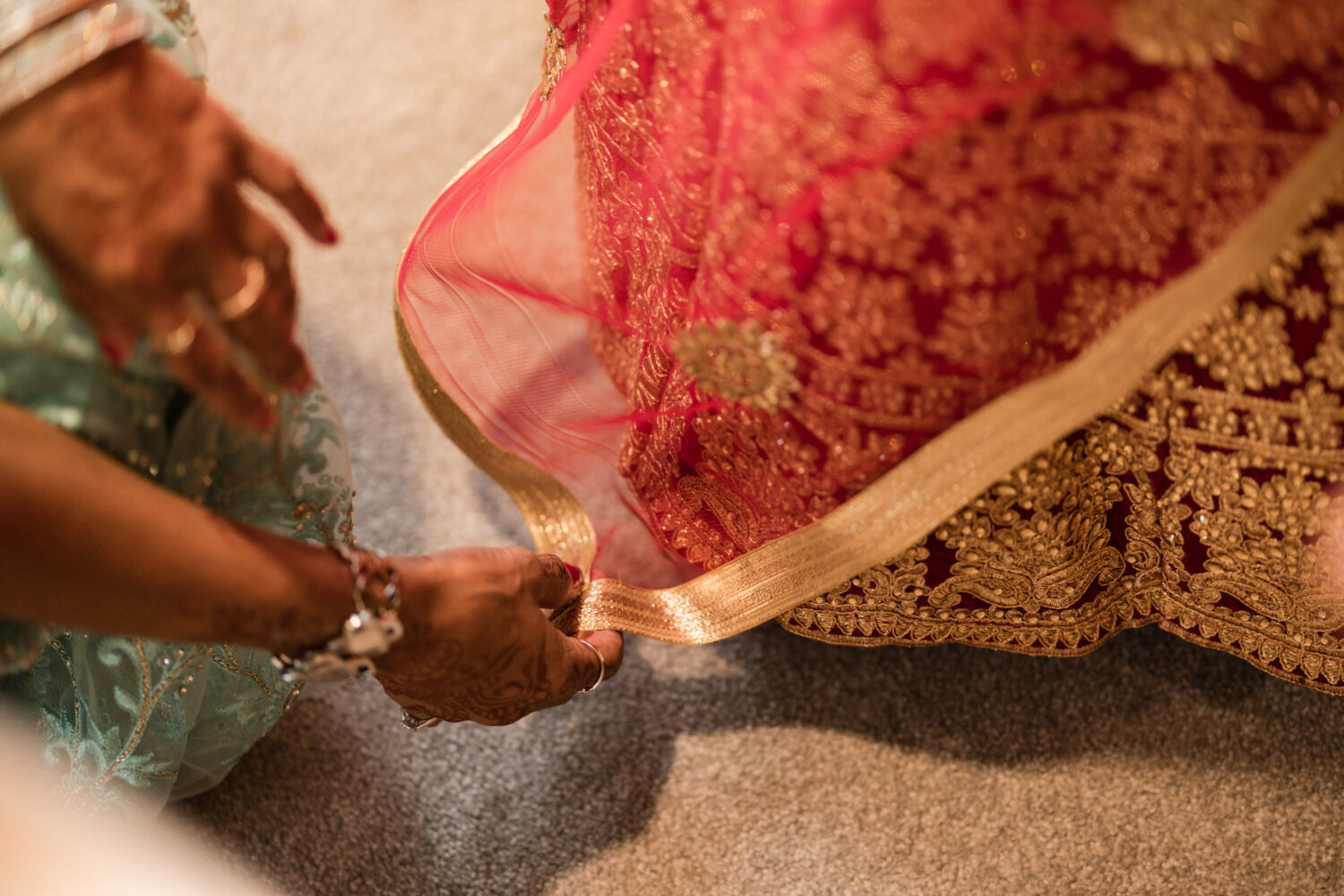 Final touches at Shree Bharatiya Mandal