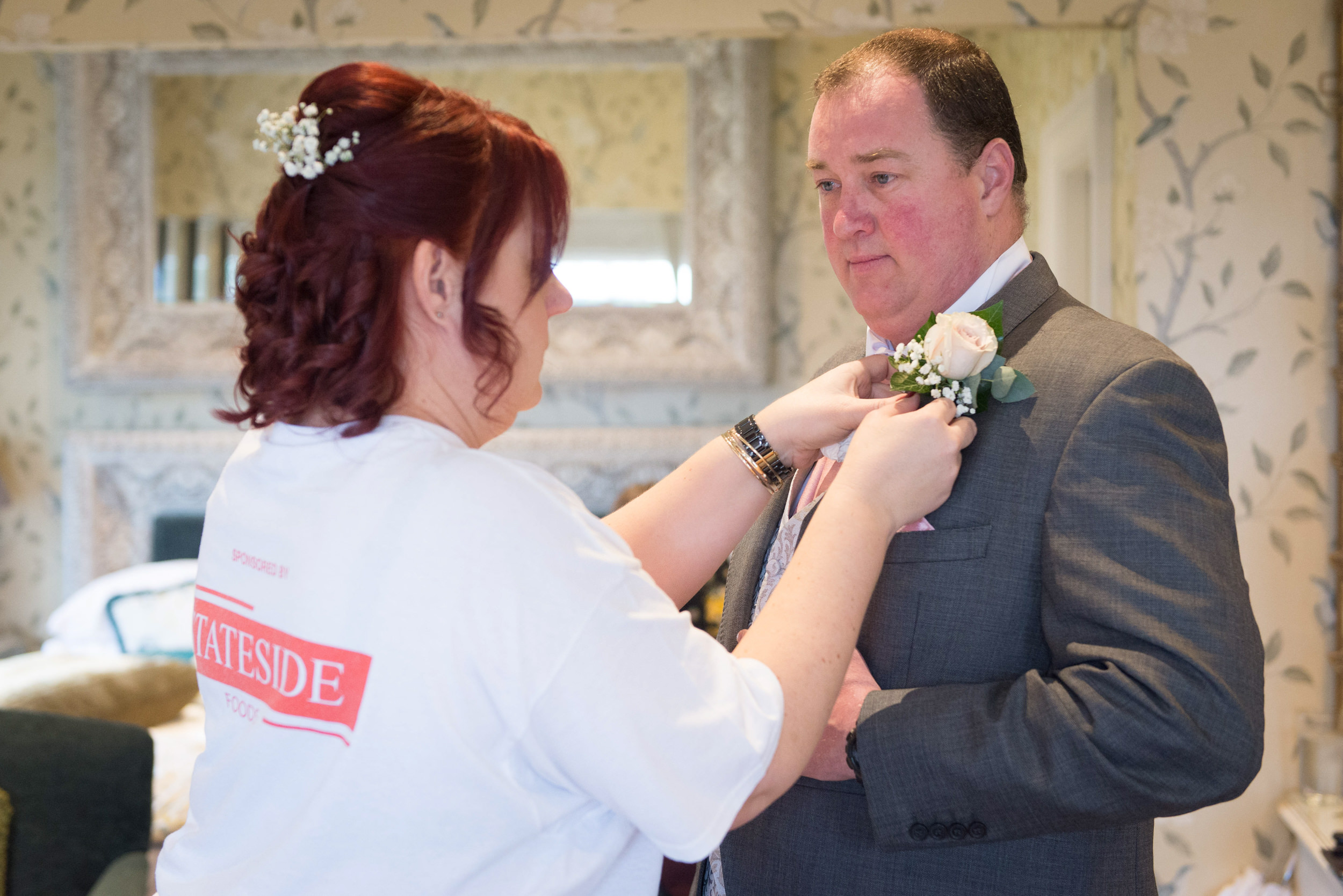 Bridal Prep at Eaves Hall