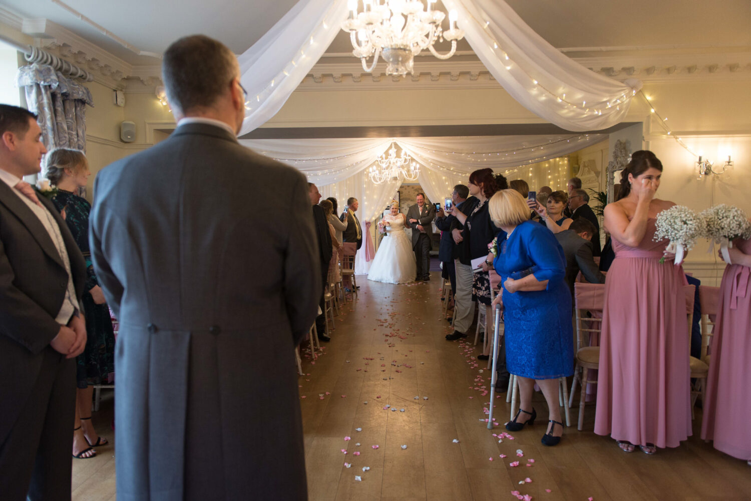 Eaves Hall Wedding Ceremony