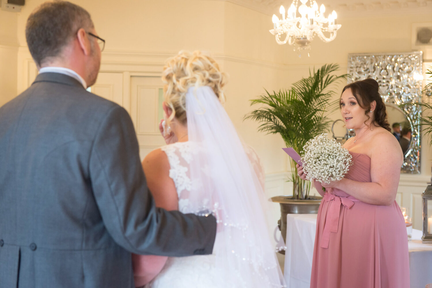 Eaves Hall Wedding Ceremony