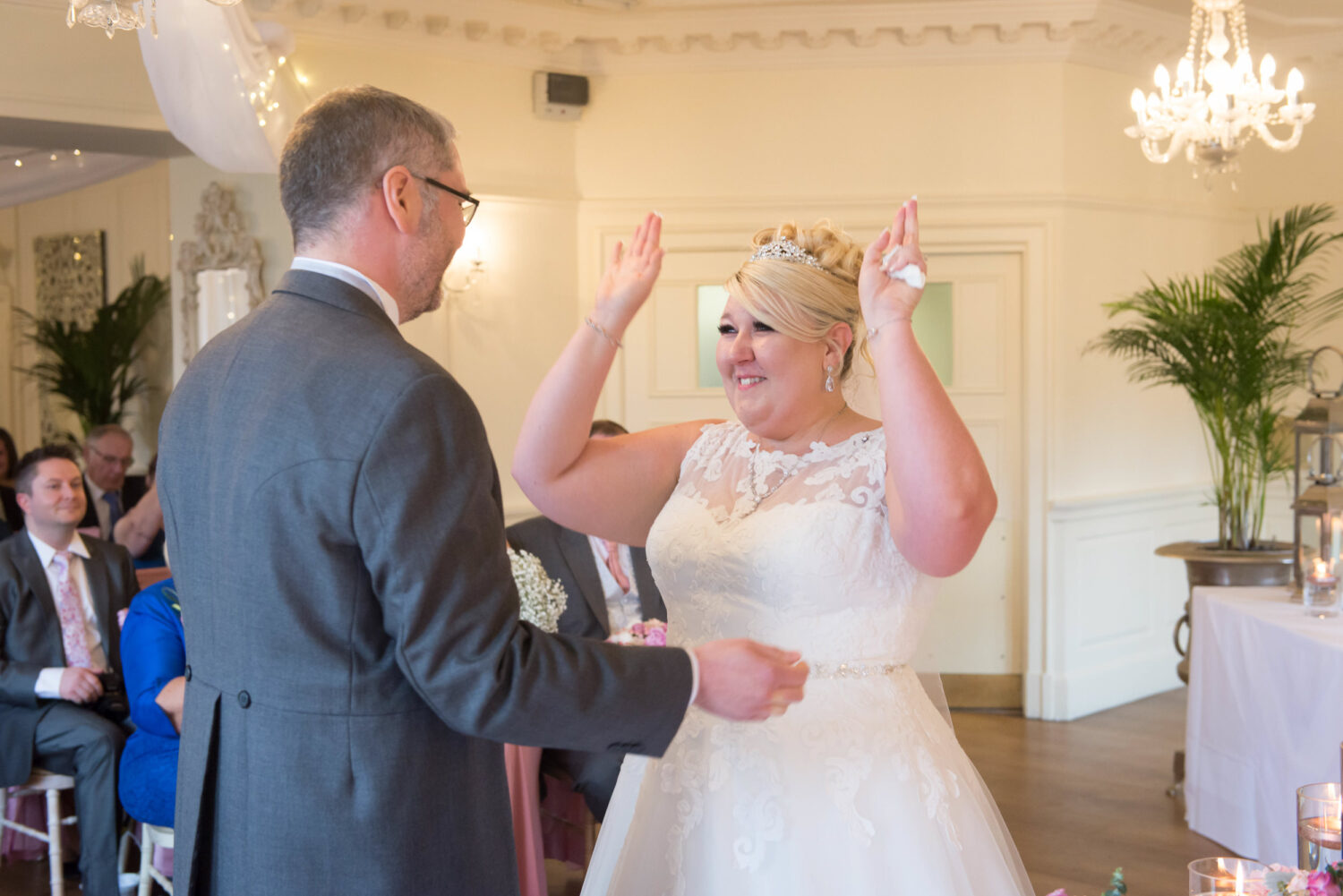 Eaves Hall Wedding Ceremony