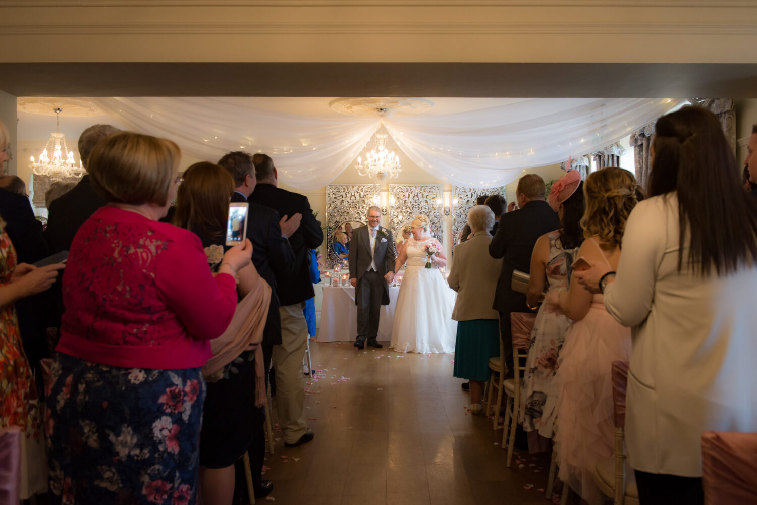 Eaves Hall Wedding Ceremony