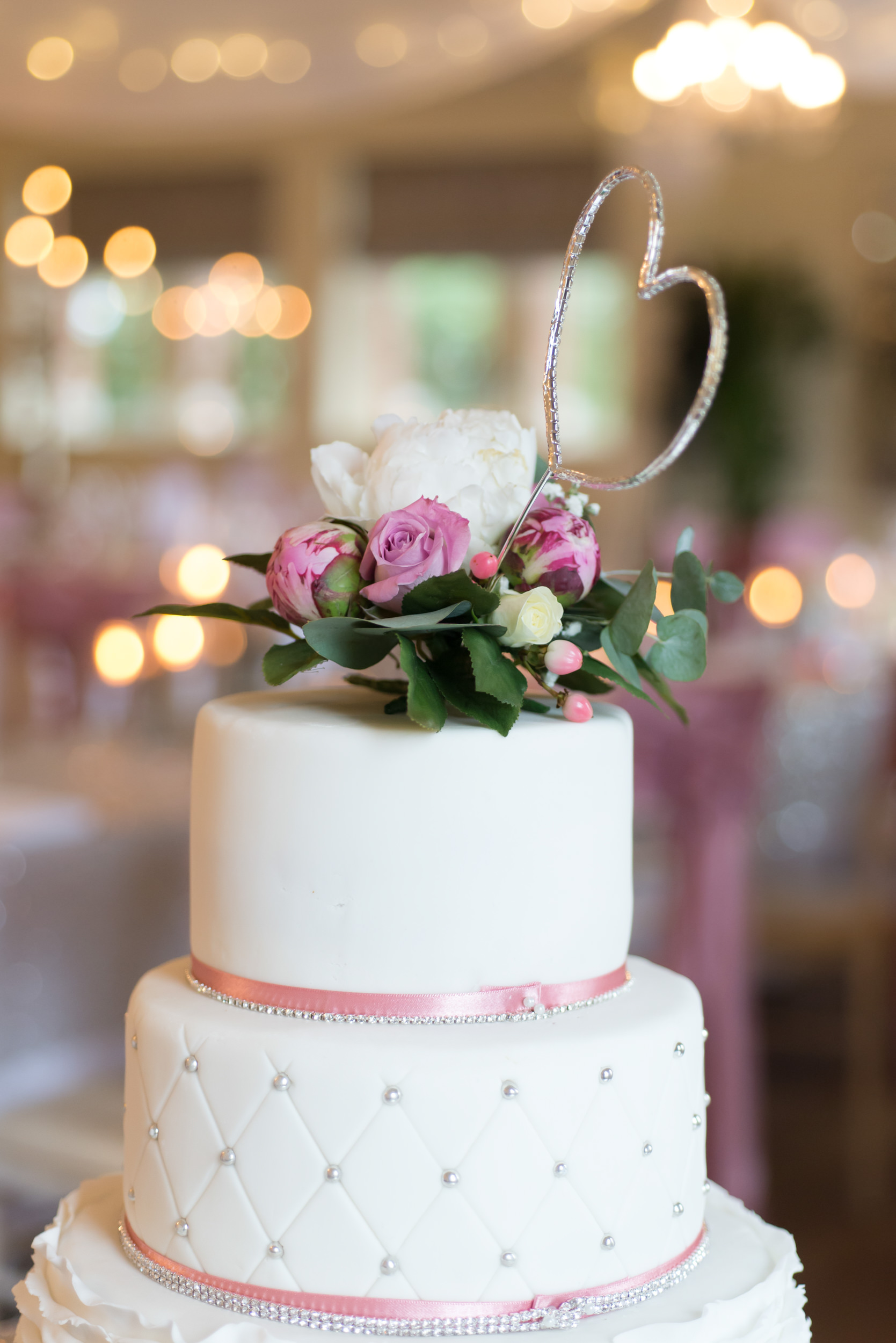 Eaves Hall Wedding Cake