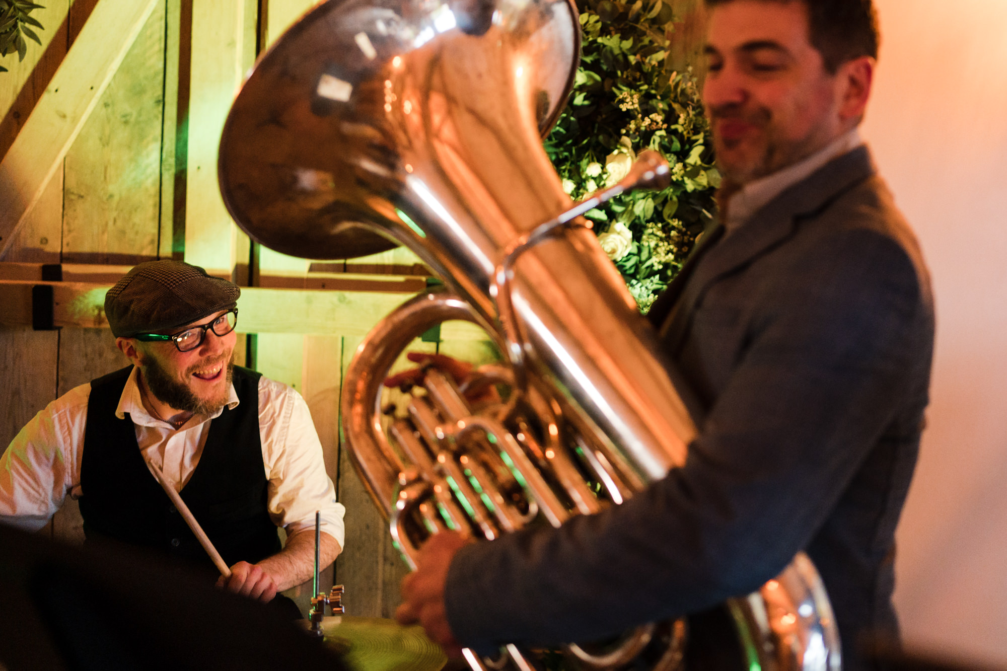 Brass band at Hobbit Hill