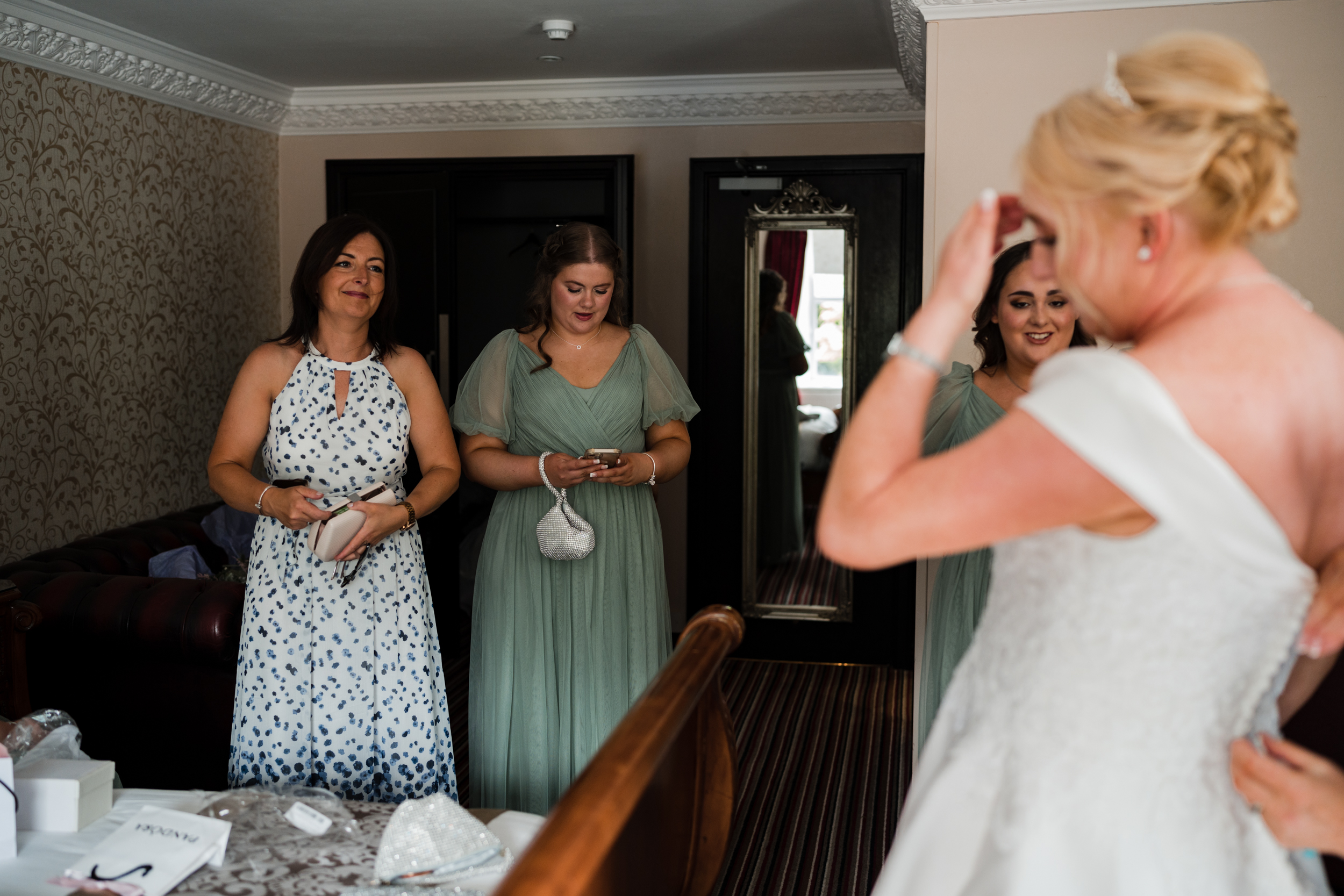 Bridal Prep at Briars Hall Hotel